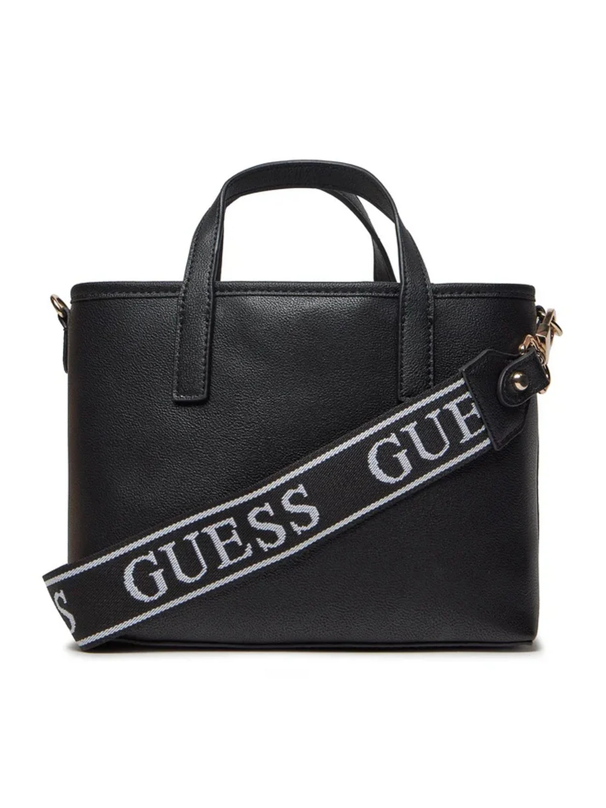 GUESS Borsa Donna Latona Mini Tote HWBG92 11750 BLA Nero - Image 4