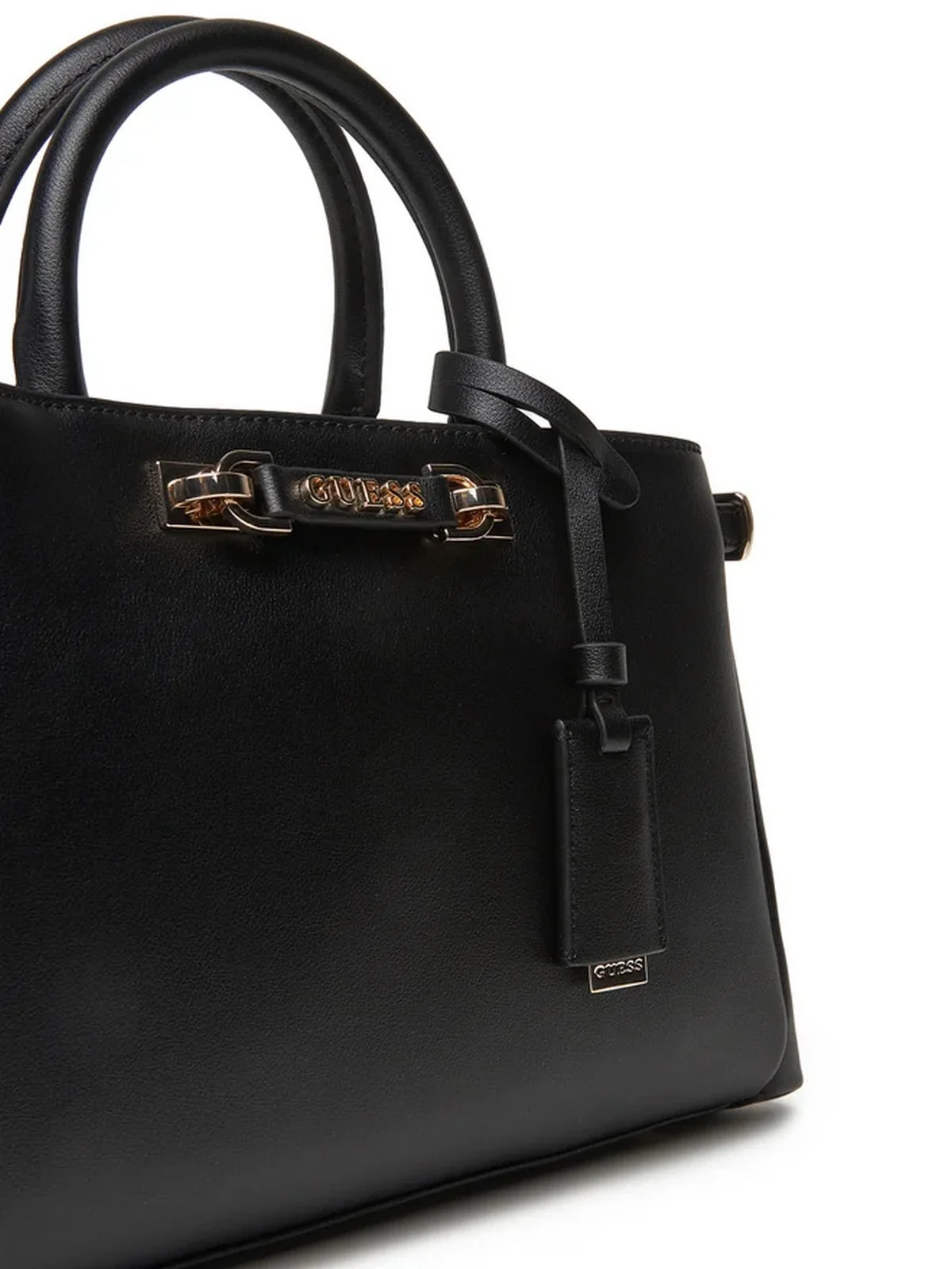 GUESS Borsa Donna LEFIA LUXURY SATCHEL HWBG96 44060 BLA BLACK - Image 3
