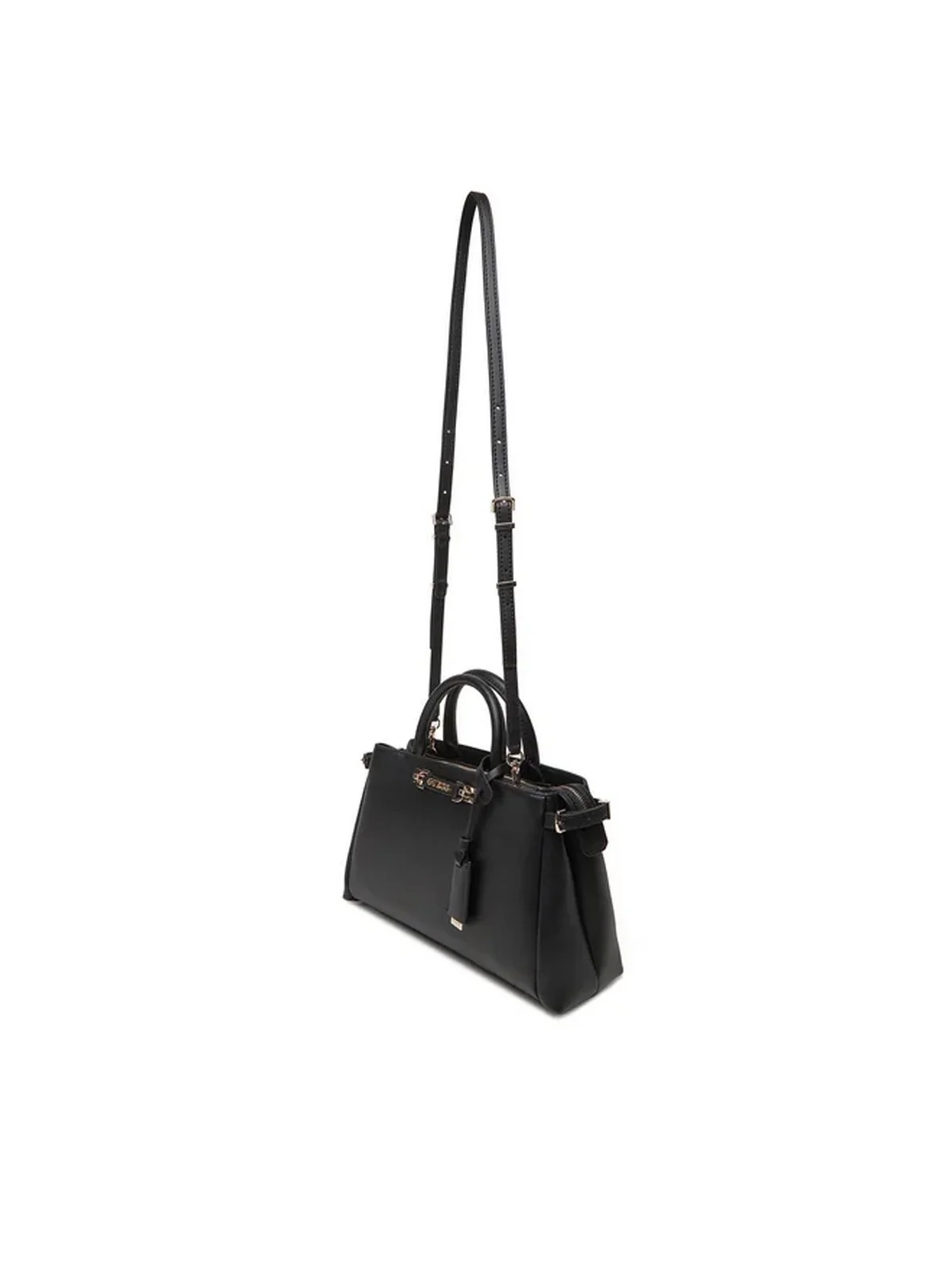 GUESS Borsa Donna LEFIA LUXURY SATCHEL HWBG96 44060 BLA BLACK - Image 6