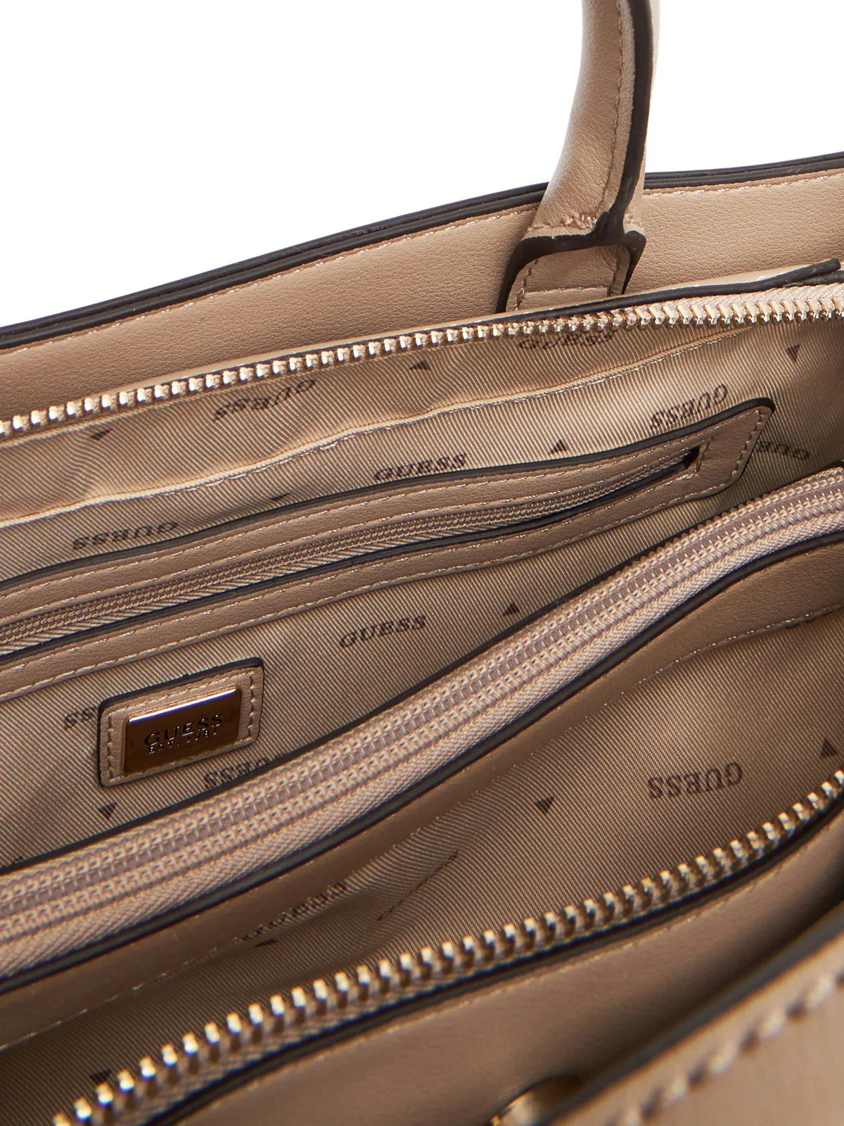 GUESS Borsa Donna LEFIA LUXURY SATCHEL HWBG96 44060 SIT SIMPLY TAUPE - Image 6