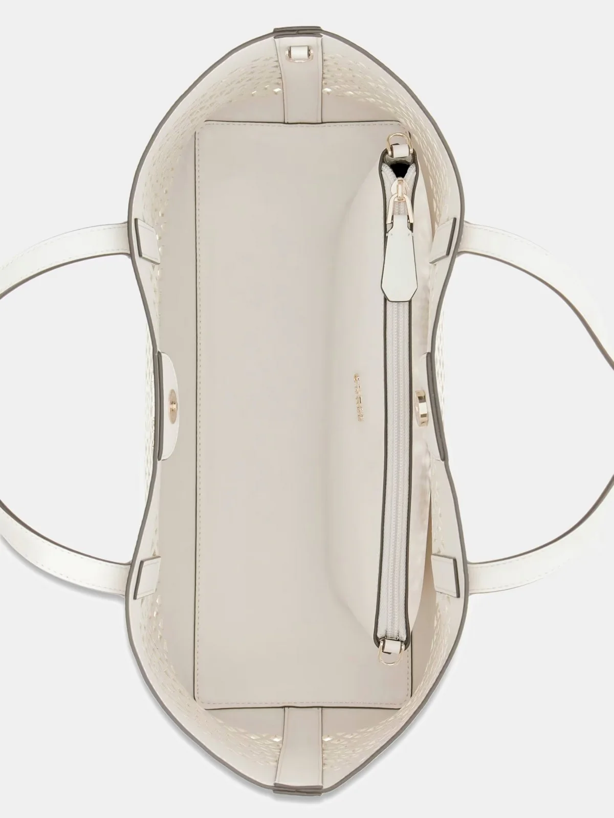 GUESS Borsa Donna LETTY 2 IN 1 TOTE HWPG99 11240 OFF off white - Image 3