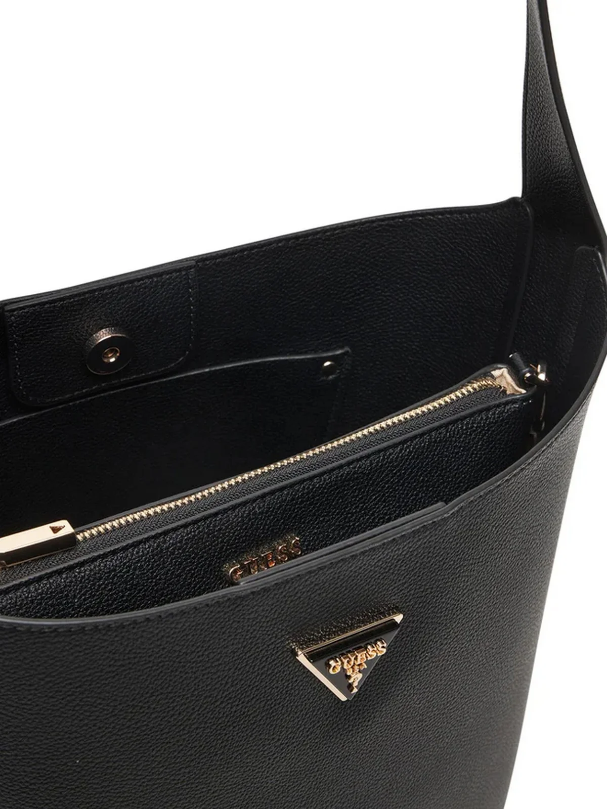 GUESS Borsa Donna MERIDIAN II BUCKET HWBG69 74040 BLA BLACK - Image 6
