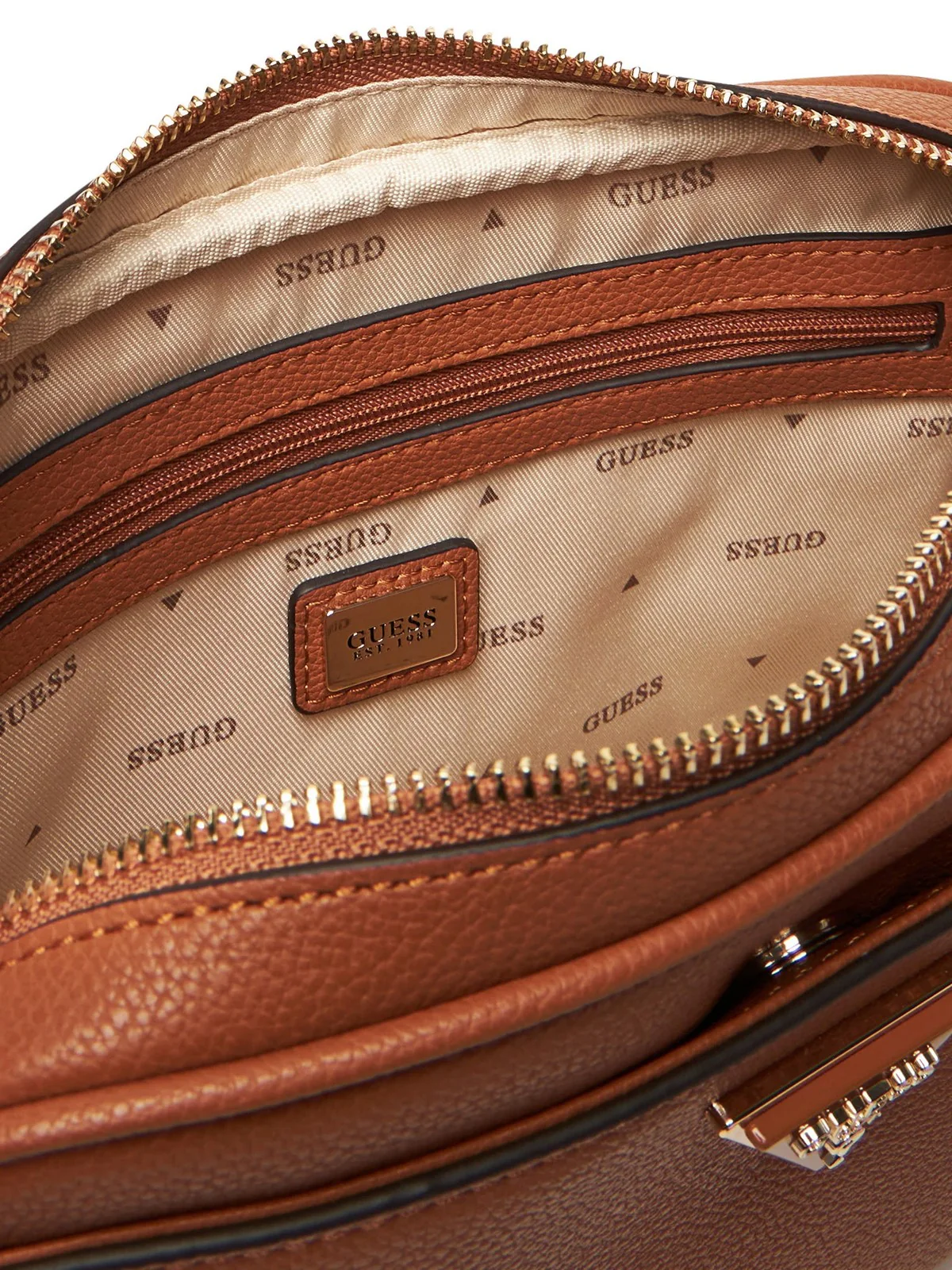 GUESS Borsa Donna MERIDIAN II CAMERA BAG HWBG69 74140 COG COGNAC - Image 6
