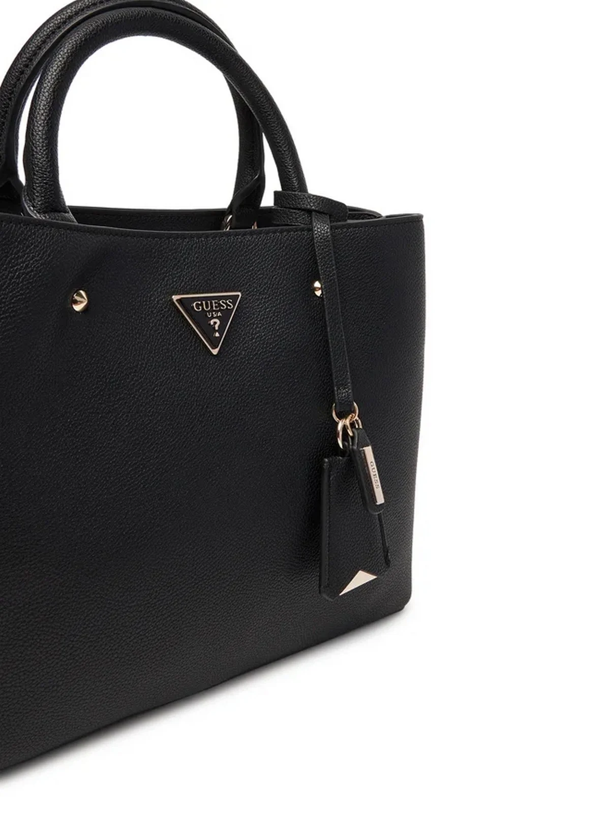 GUESS Borsa Donna MERIDIAN II GIRLFRIEND SATCHEL HWBG69 74060 BLA BLACK - Image 3