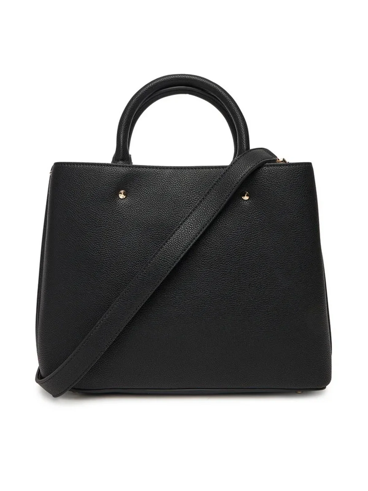GUESS Borsa Donna MERIDIAN II GIRLFRIEND SATCHEL HWBG69 74060 BLA BLACK - Image 4