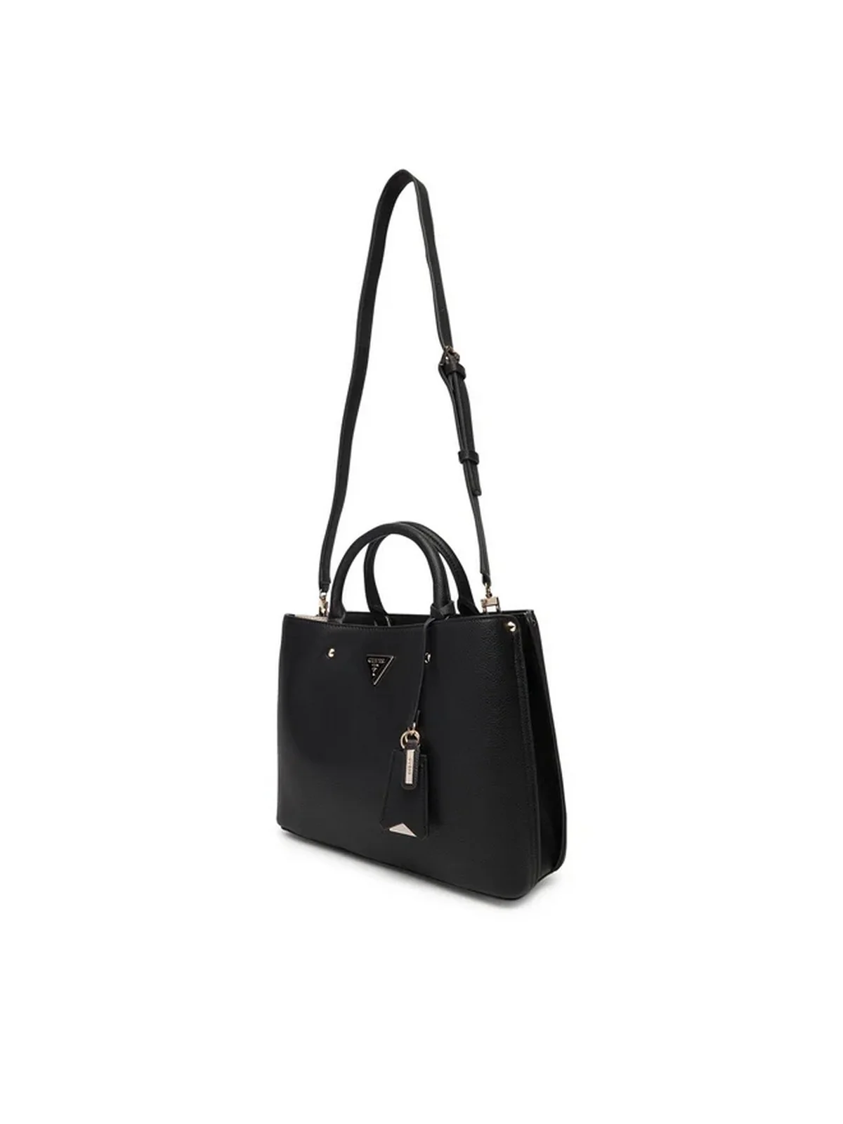GUESS Borsa Donna MERIDIAN II GIRLFRIEND SATCHEL HWBG69 74060 BLA BLACK - Image 5