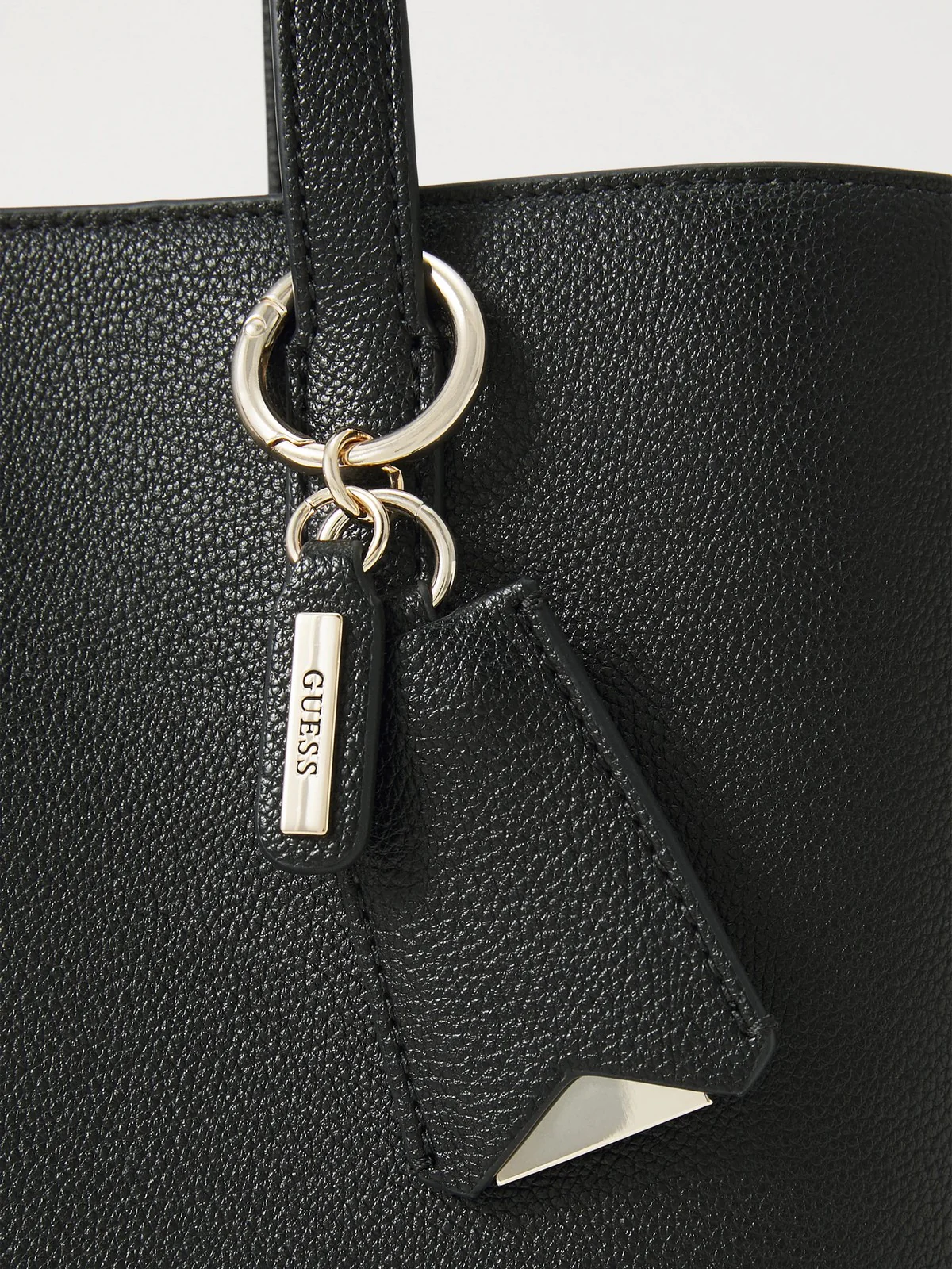 GUESS Borsa Donna MERIDIAN II GIRLFRIEND TOTE HWBG69 74230 BLA BLACK - Image 5