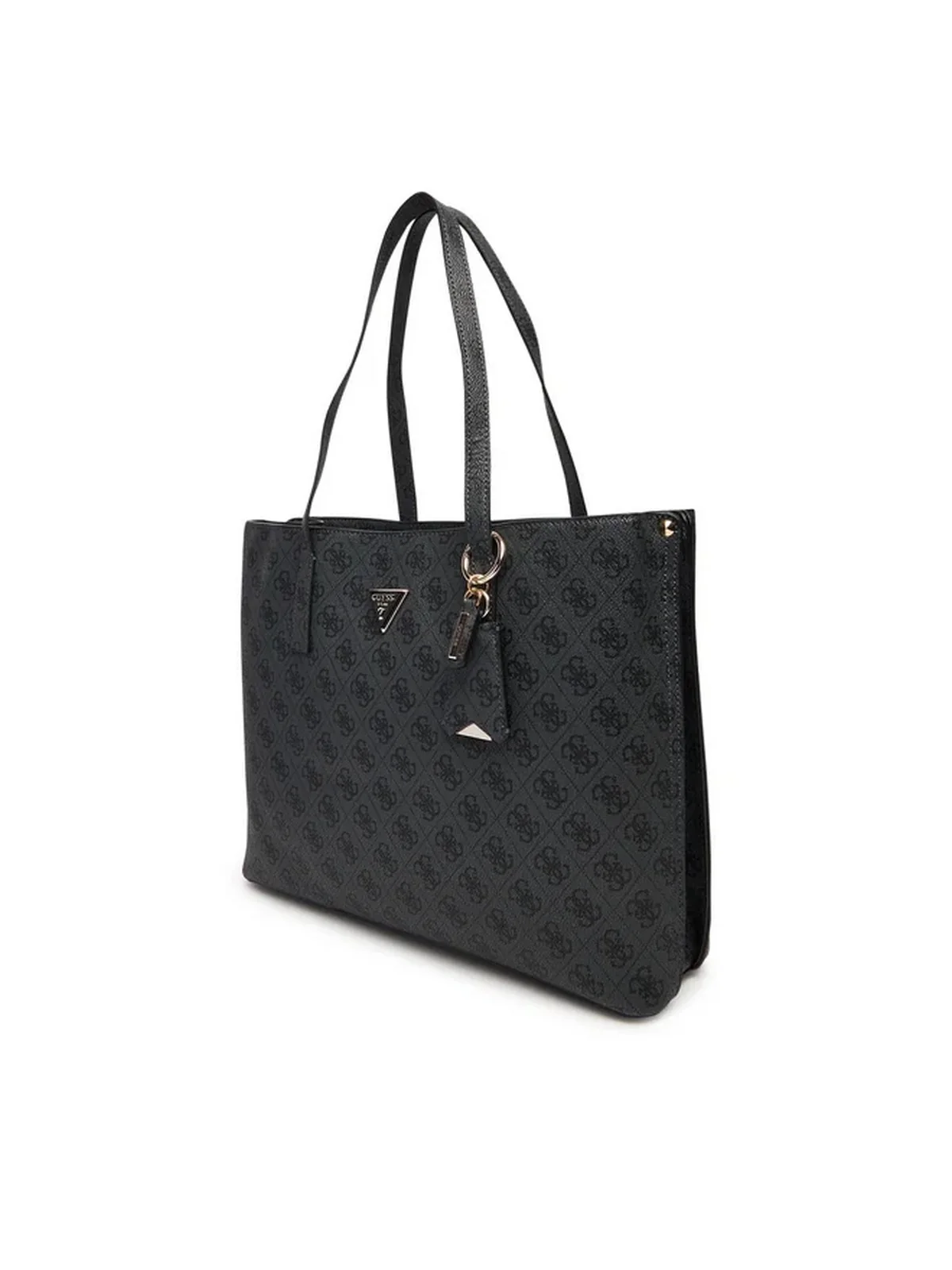 GUESS Borsa Donna MERIDIAN II GIRLFRIEND TOTE HWSG69 74230 CLO COAL LOGO - Image 4