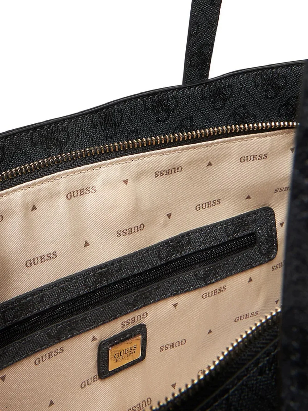 GUESS Borsa Donna MERIDIAN II GIRLFRIEND TOTE HWSG69 74230 CLO COAL LOGO - Image 5