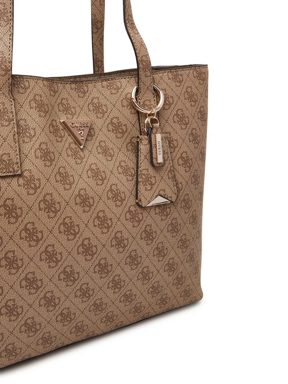 GUESS Borsa Donna MERIDIAN II GIRLFRIEND TOTE HWSG69 74230 LTL LATTE LOGO - Image 2