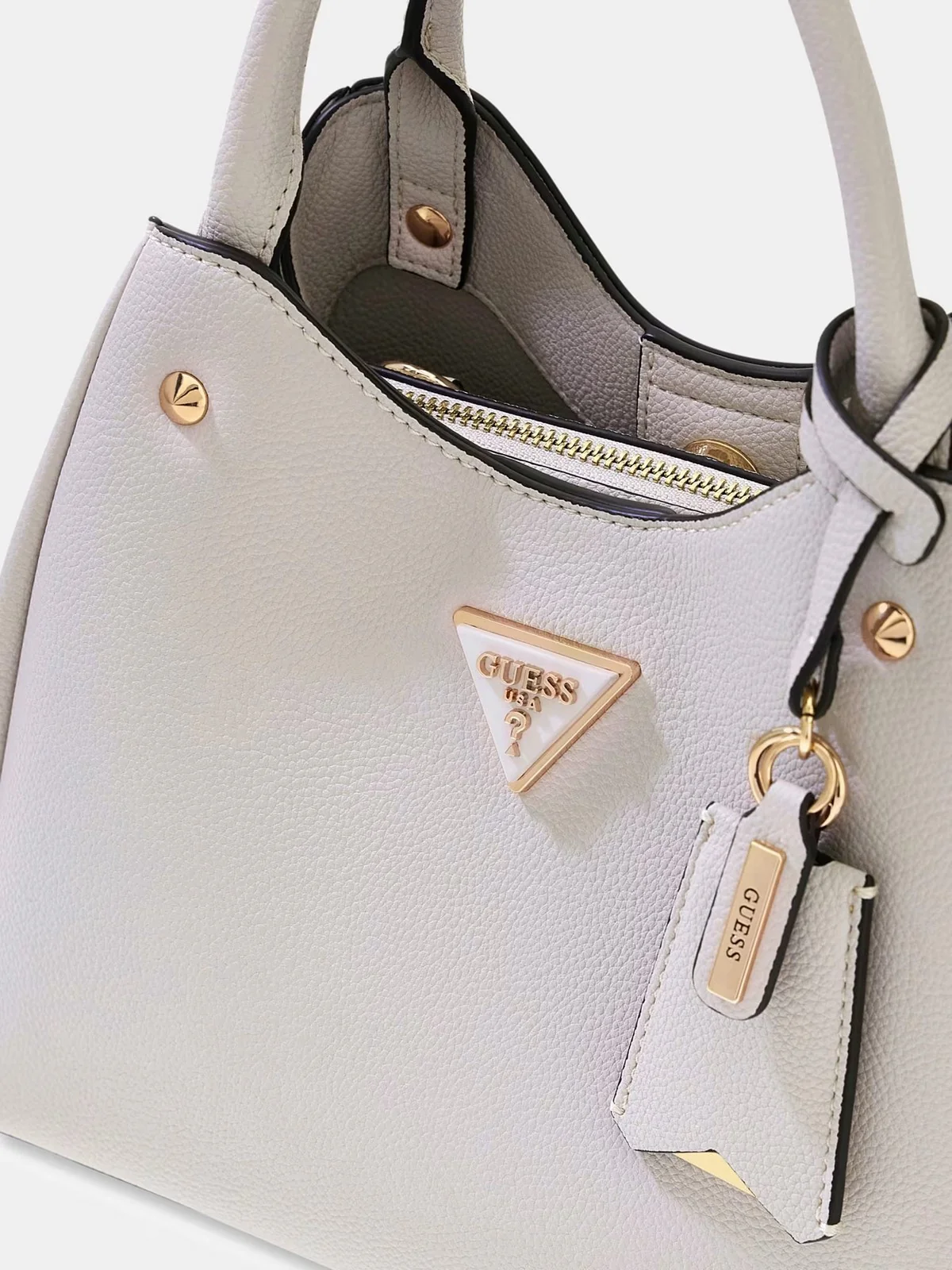 GUESS Borsa Donna MERIDIAN II SML GFRND CARRYALL HWBG69 74050 IVO IVORY - Image 5