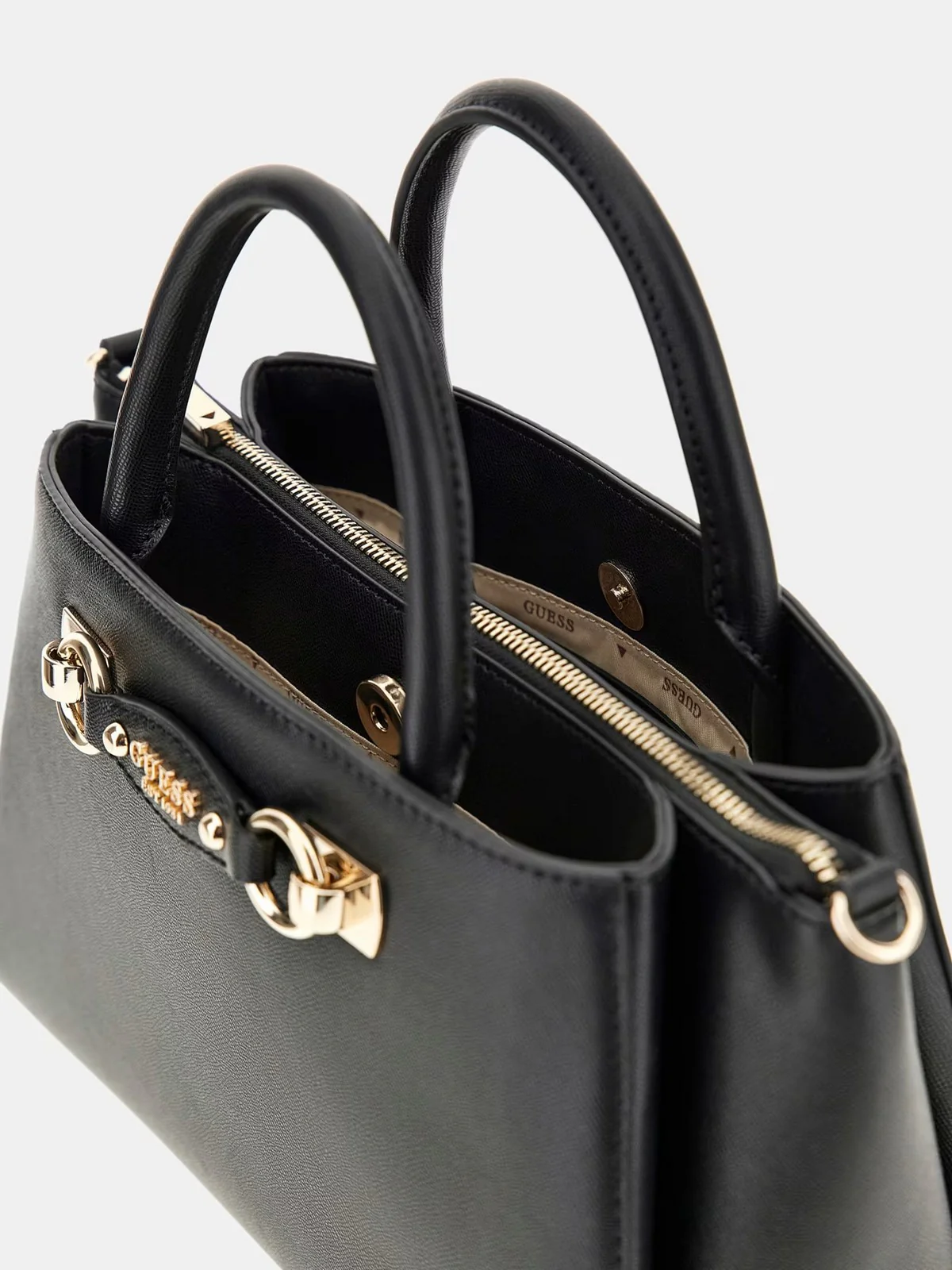 GUESS Borsa Donna MIMINA GIRLFRIEND SATCHEL HWBG80 15060 BLA BLACK - Image 5