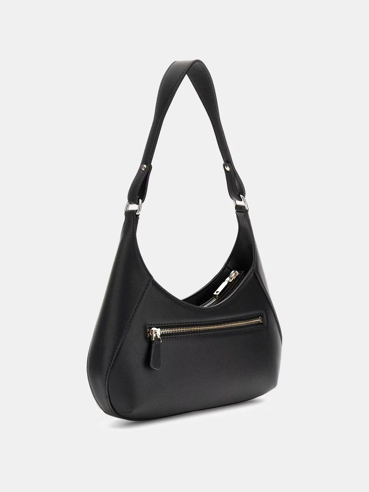 GUESS Borsa Donna MIMINA TOP ZIP SHOULDER BAG HWBG80 15180 BLA BLACK - Image 4
