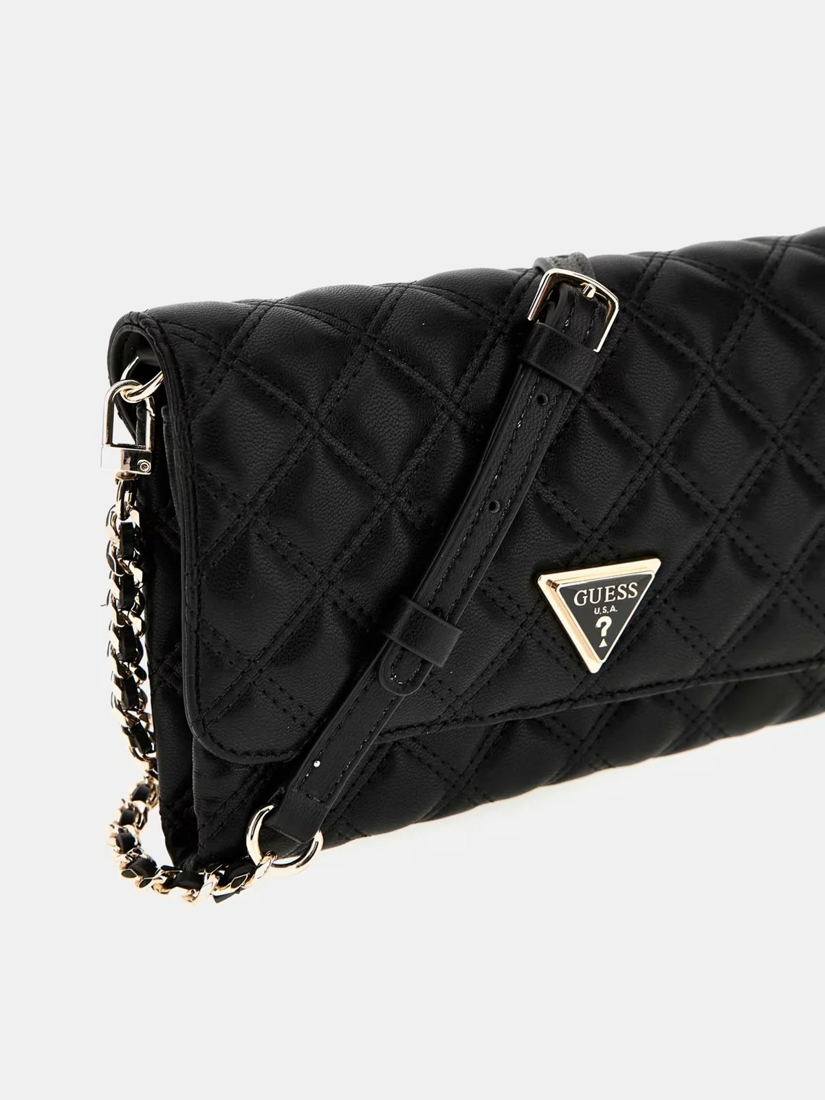 GUESS Borsa Donna Mini tracolla Giully HWQG87 48750 BLA Nero - Image 4