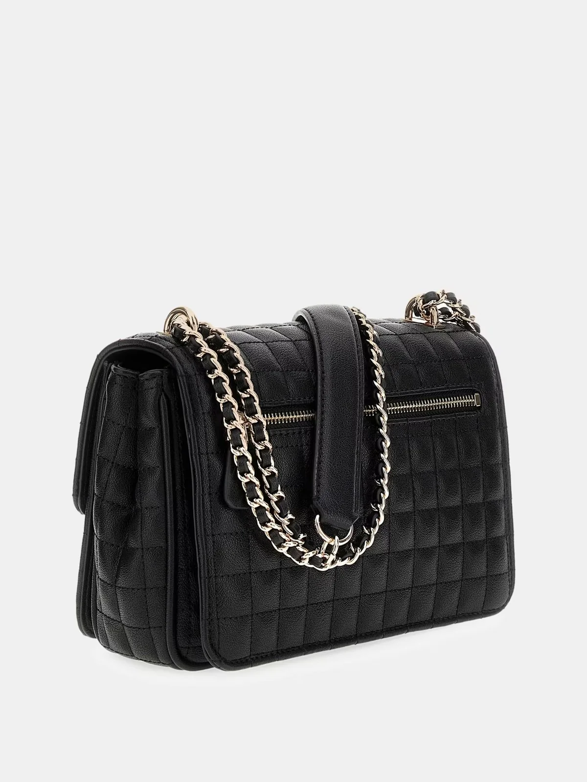GUESS Borsa Donna NADIRA CONVERTIBLE XBODY FLAP HWQG84 24210 BLA BLACK - Image 3