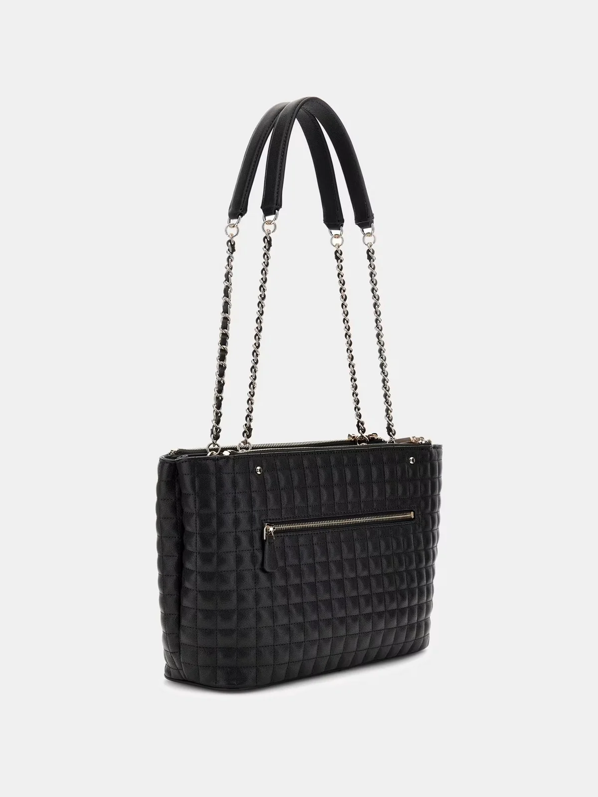 GUESS Borsa Donna NADIRA STATUS TOTE HWQG84 24220 BLA BLACK - Image 4