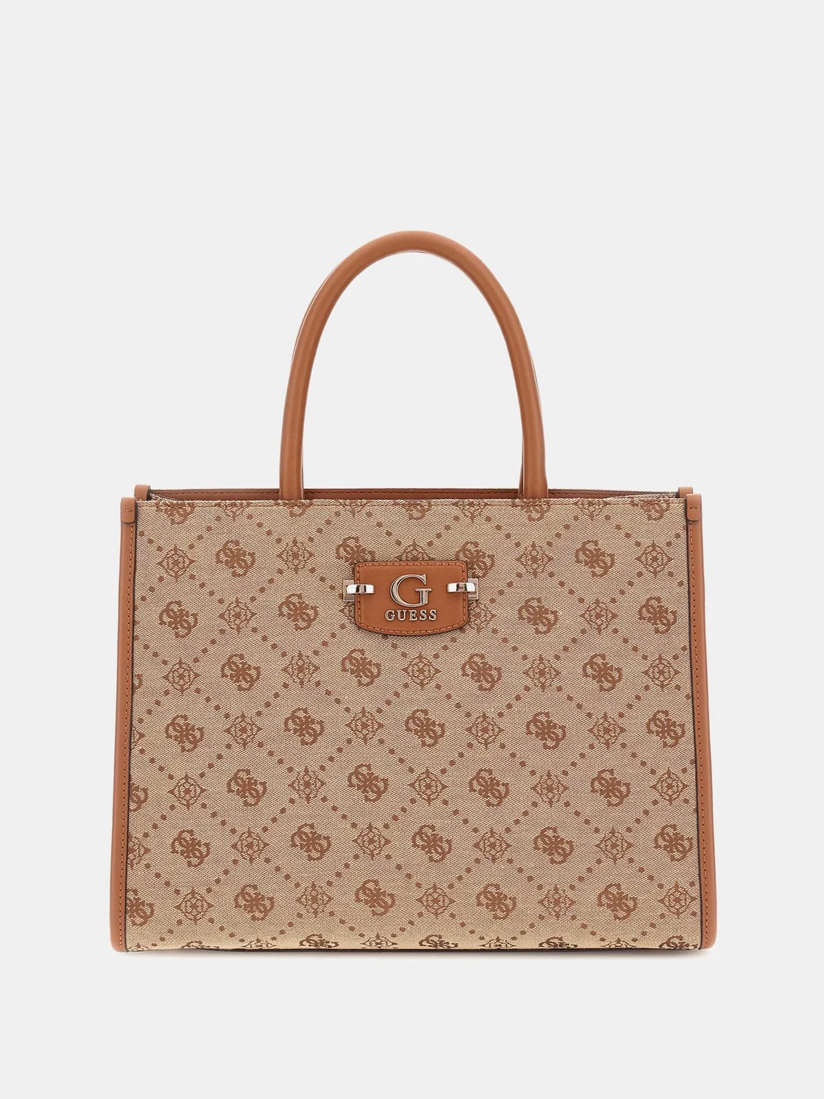 GUESS Borsa Donna NEDA 2 COMP TOTE HWJP96 54220 LTL LATTE LOGO - Image 2