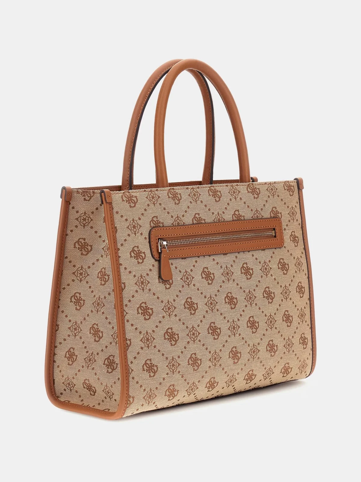 GUESS Borsa Donna NEDA 2 COMP TOTE HWJP96 54220 LTL LATTE LOGO - Image 4