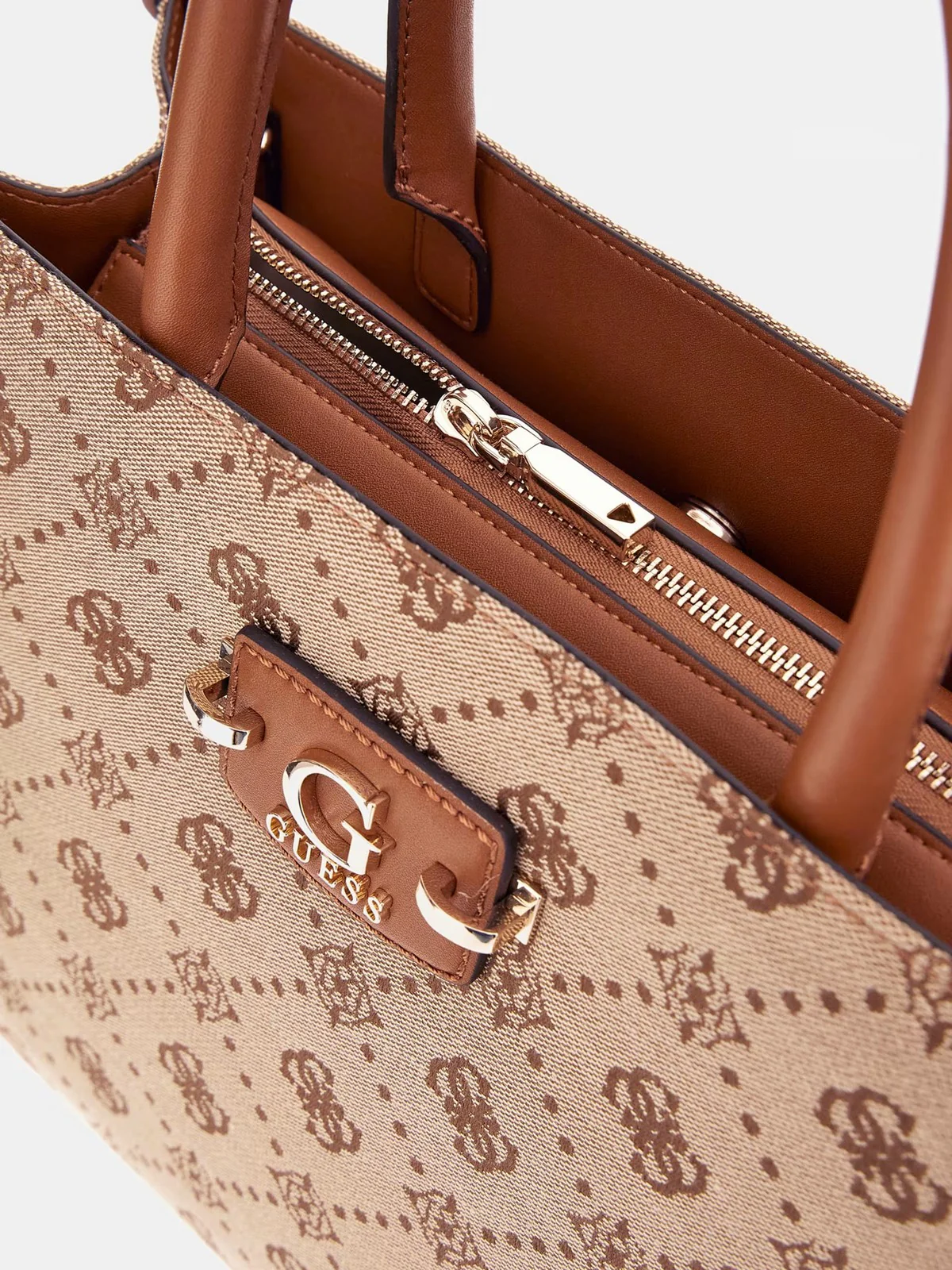 GUESS Borsa Donna NEDA 2 COMP TOTE HWJP96 54220 LTL LATTE LOGO - Image 5