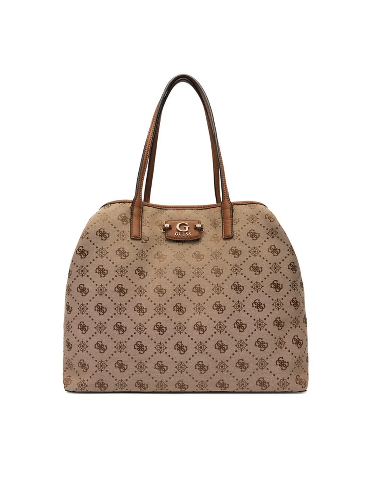 GUESS Borsa Donna NEDA LARGE 2 IN 1 TOTE HWJP96 54240 LTL LATTE LOGO - Image 6