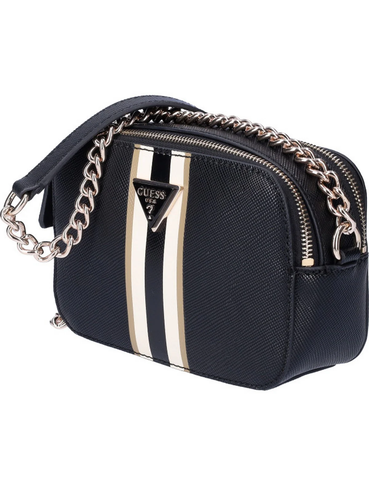 GUESS Borsa Donna Noelle Crossbody Cam HWZS78 79140 BLA Nero - Image 3