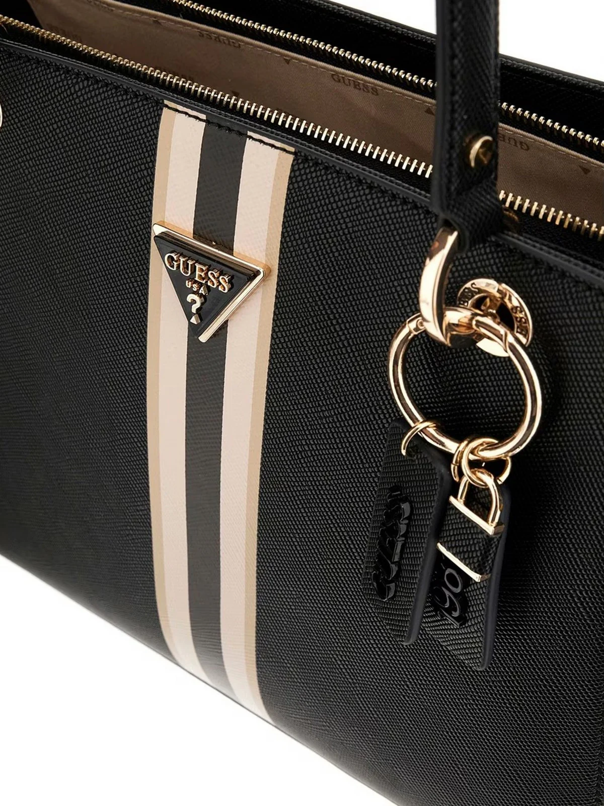 GUESS Borsa Donna Noelle Crossbody Cam HWZS78 79250 BLA Nero - Image 3