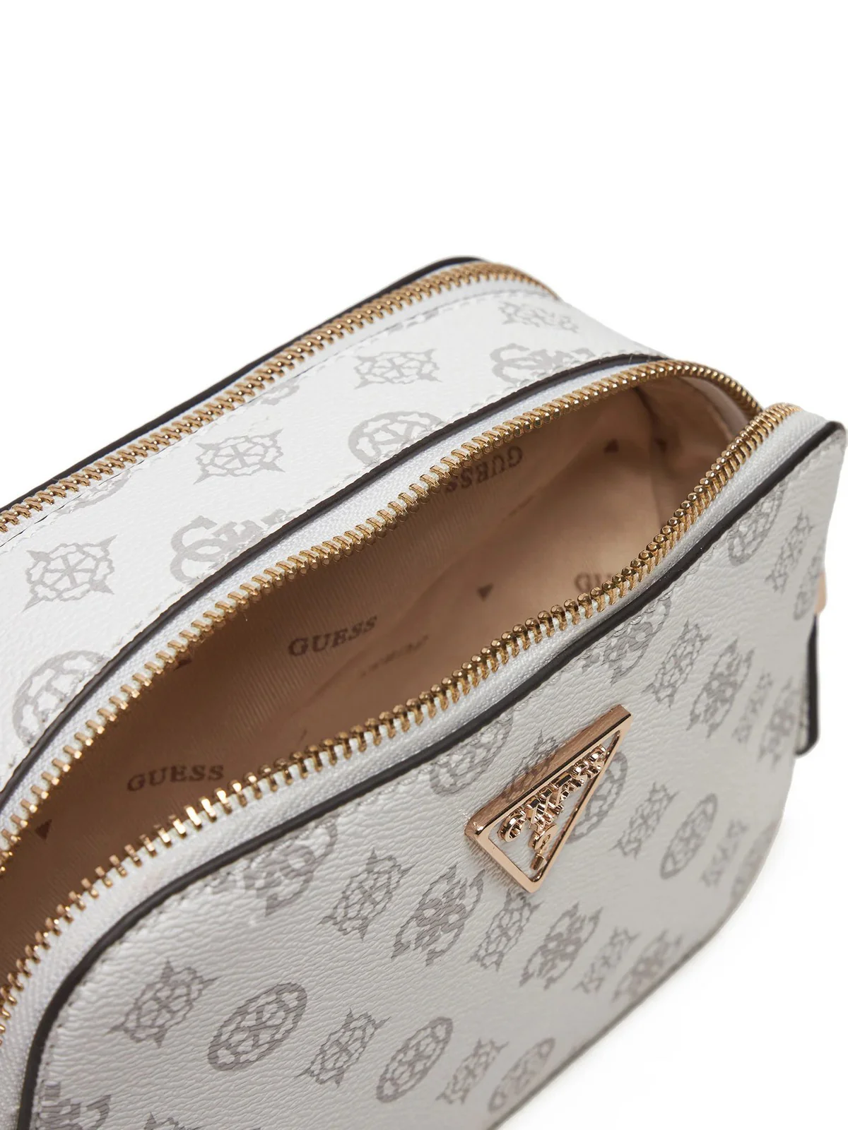 GUESS Borsa Donna NOELLE CROSSBODY CAMERA HWPG78 79140 WLO Bianco - Image 4