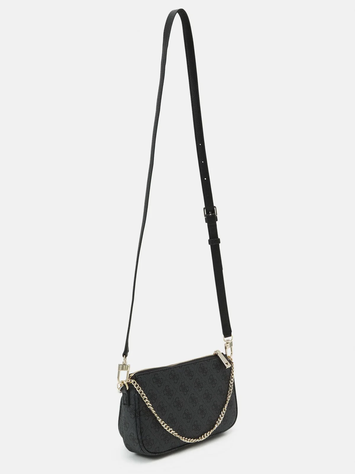 GUESS Borsa Donna NOELLE DBL POUCH CROSSBODY HWBG78 79710 CLO Grigio - Image 2