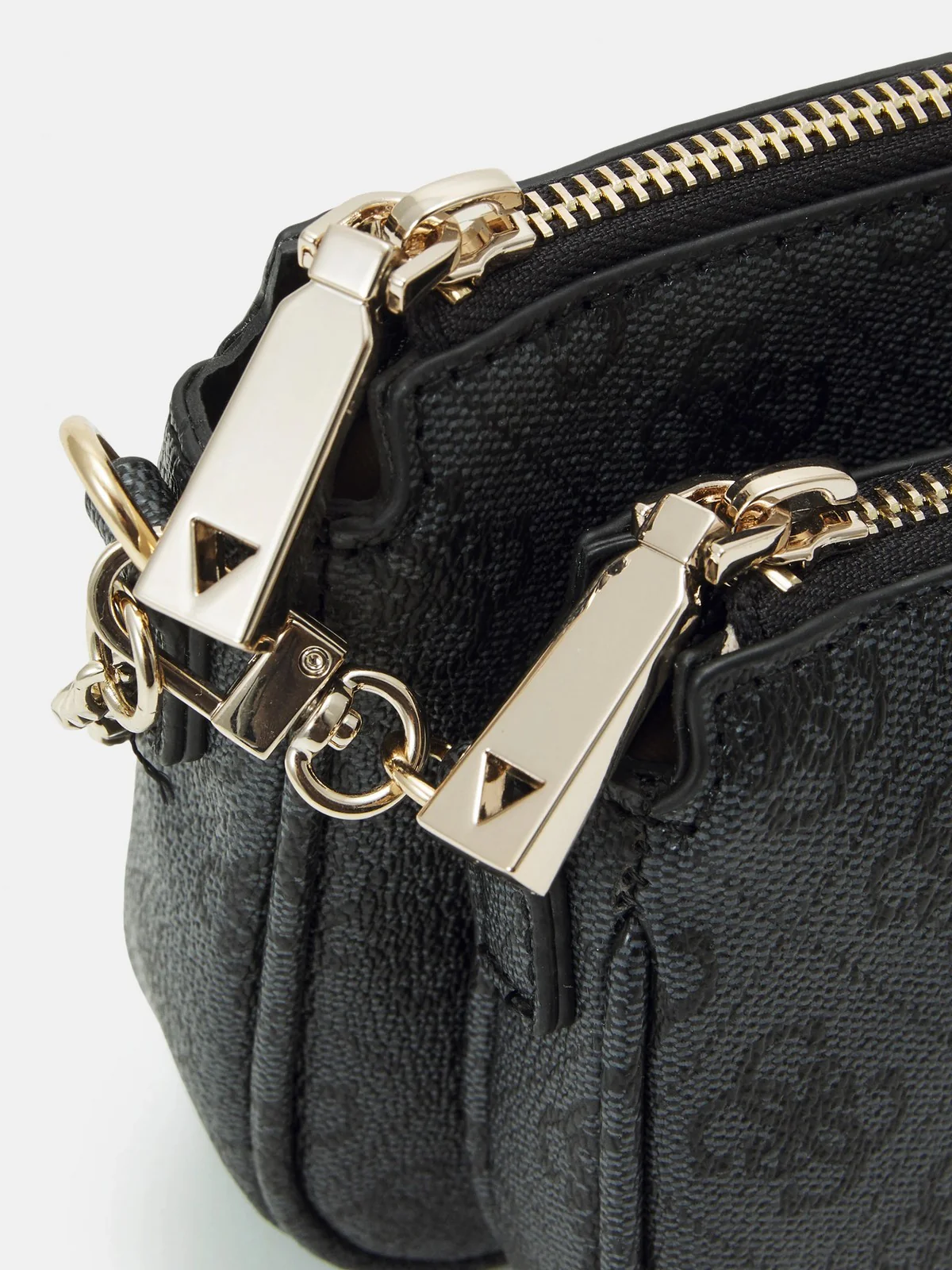 GUESS Borsa Donna NOELLE DBL POUCH CROSSBODY HWBG78 79710 CLO Grigio - Image 4