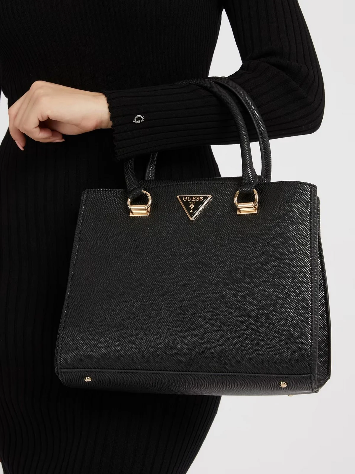 GUESS Borsa Donna Noelle HWZG78 79060 BLA Nero - Image 3