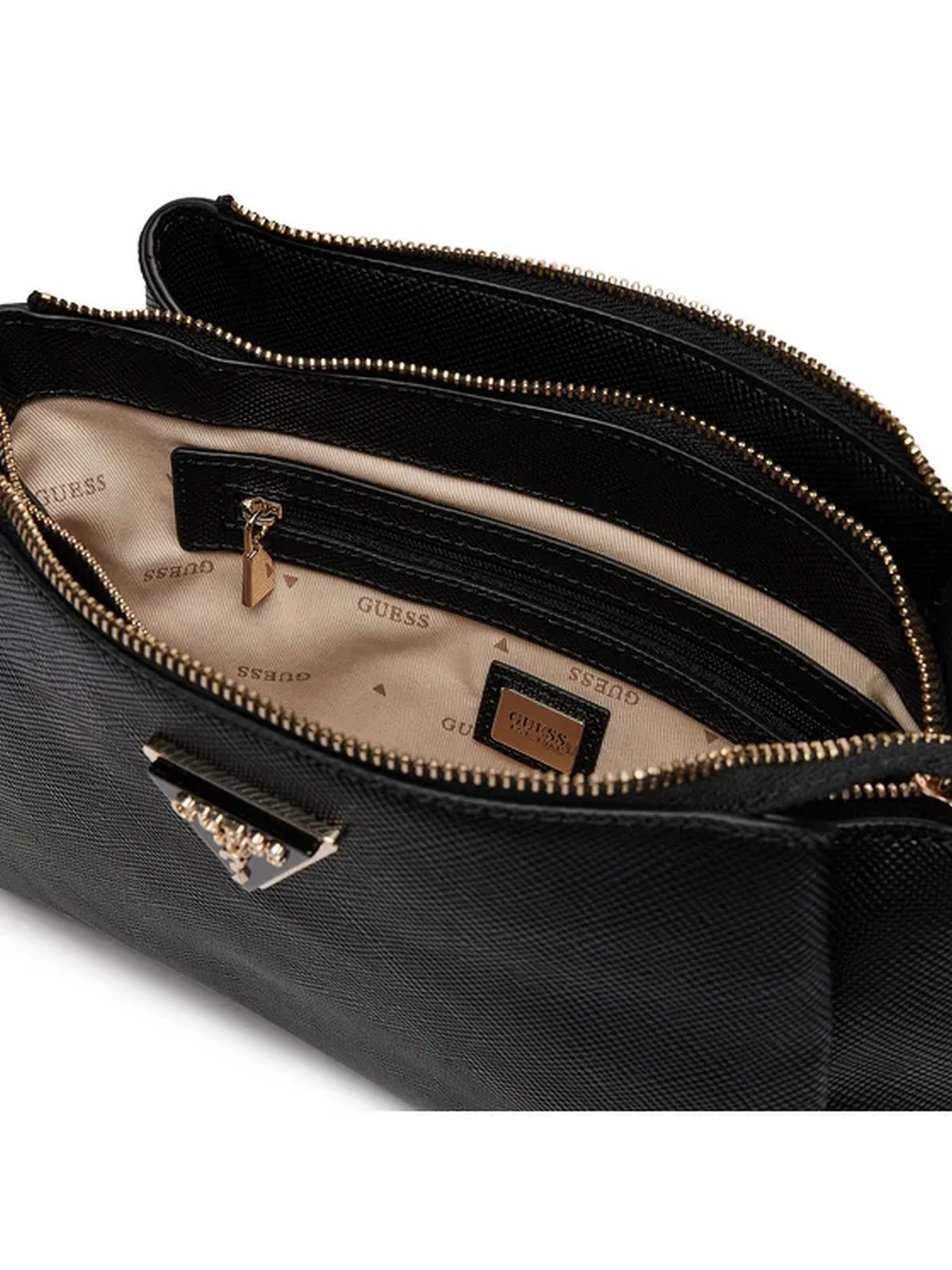 GUESS Borsa Donna Noelle HWZG78 79120 BLA Nero - Image 4