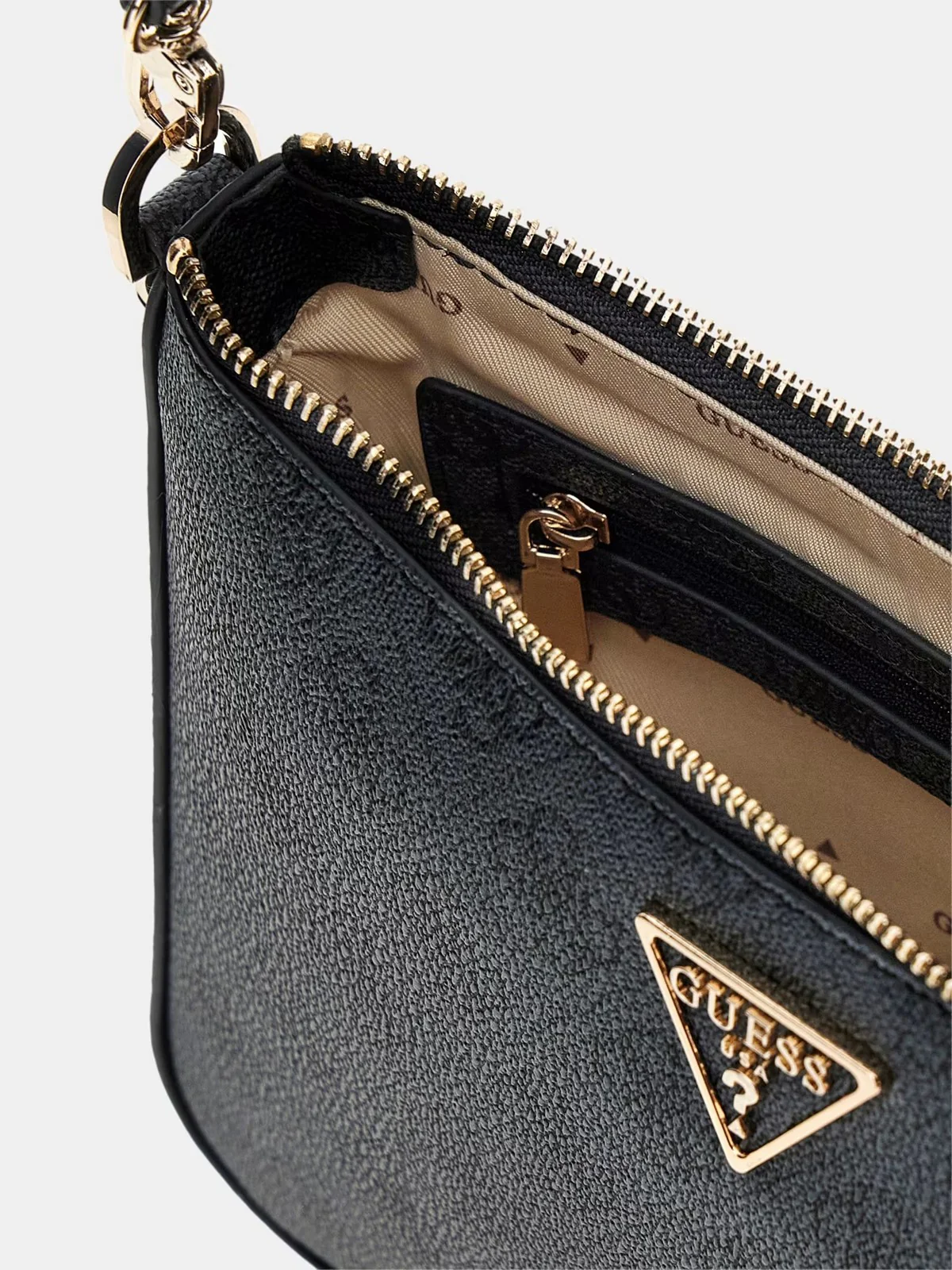 GUESS Borsa Donna NOELLE II CNVRTBLE XBODY FLAP HWESG9 51018 CLO COAL LOGO - Image 3
