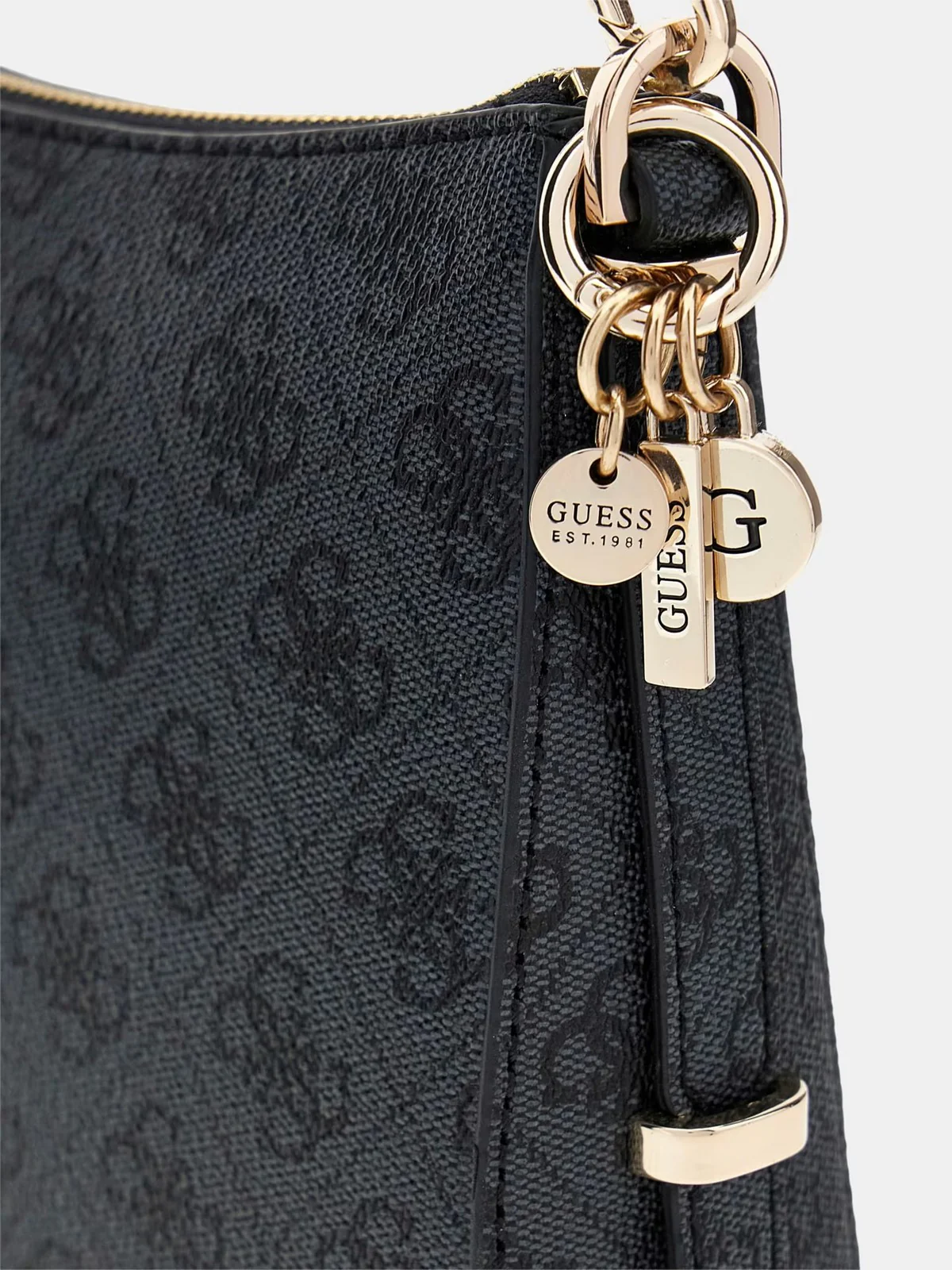 GUESS Borsa Donna NOELLE II CNVRTBLE XBODY FLAP HWESG9 51018 CLO COAL LOGO - Image 4