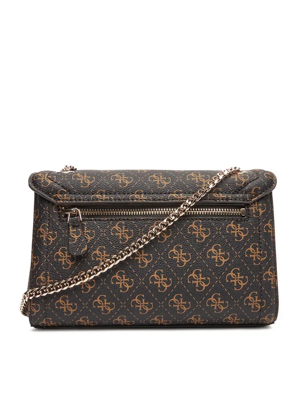 GUESS Borsa Donna NOELLE II CNVRTBLE XBODY FLAP HWQG96 72210 BNL BROWN LOGO - Image 3