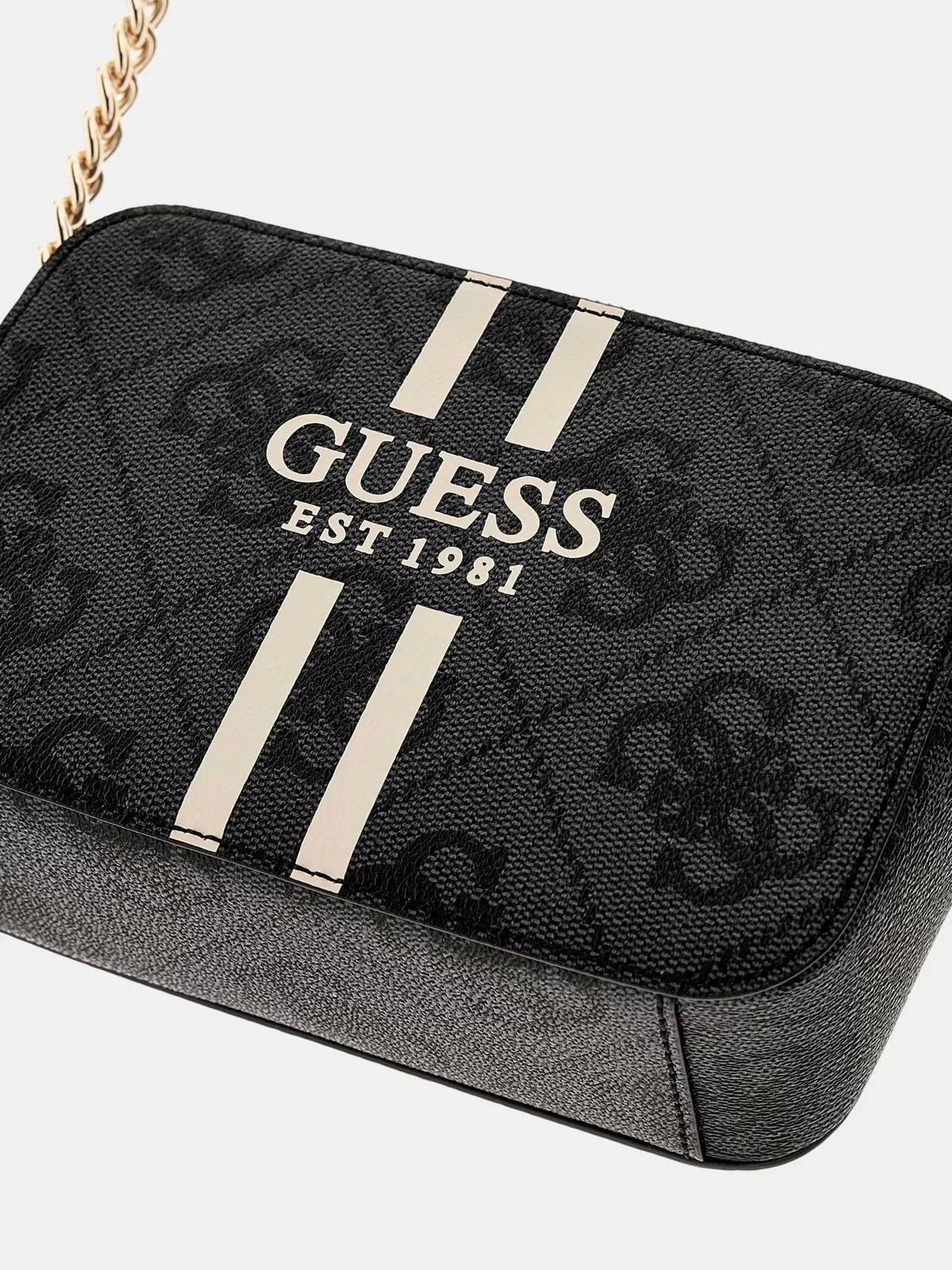 GUESS Borsa Donna NOELLE II CROSSBODY CAMERA HWOS96 72140 CLO COAL LOGO - Image 5