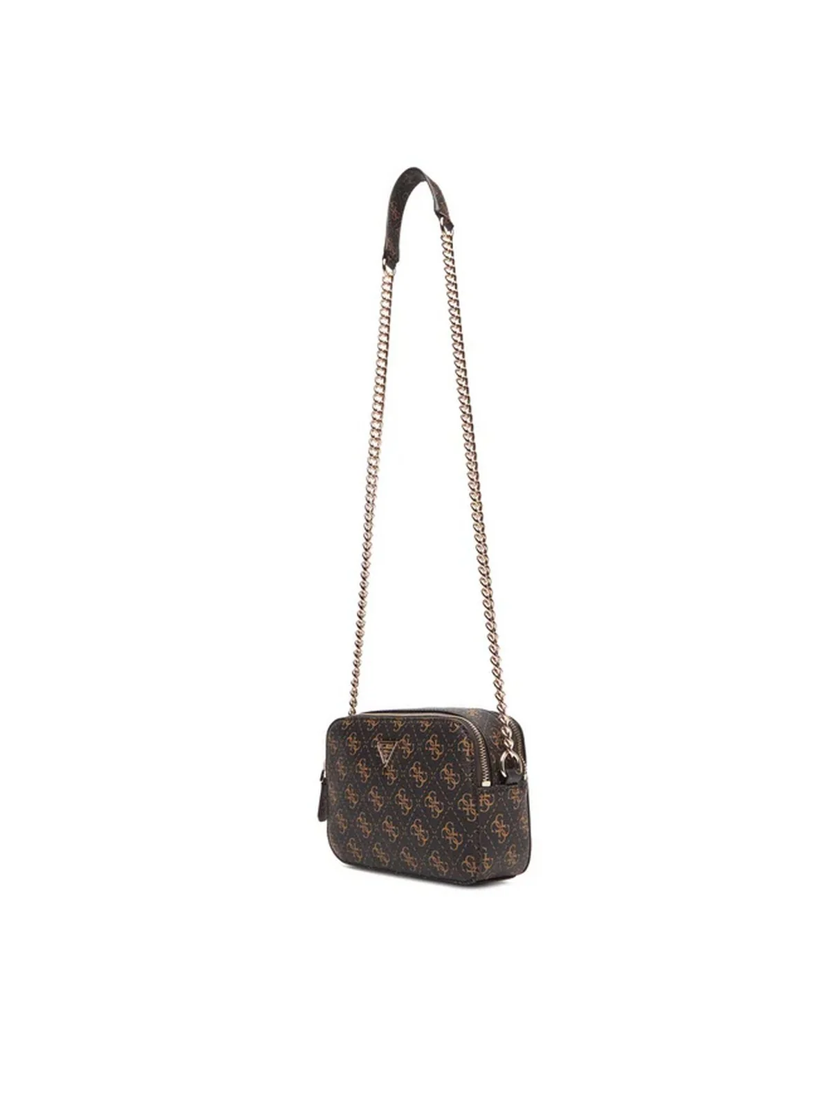 GUESS Borsa Donna NOELLE II CROSSBODY CAMERA HWQG96 72140 BNL BROWN LOGO - Image 4