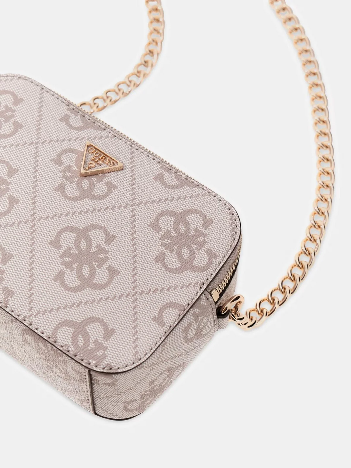 GUESS Borsa Donna NOELLE II CROSSBODY CAMERA HWSO96 72140 DKO DARK TAUPE LOGO - Image 2