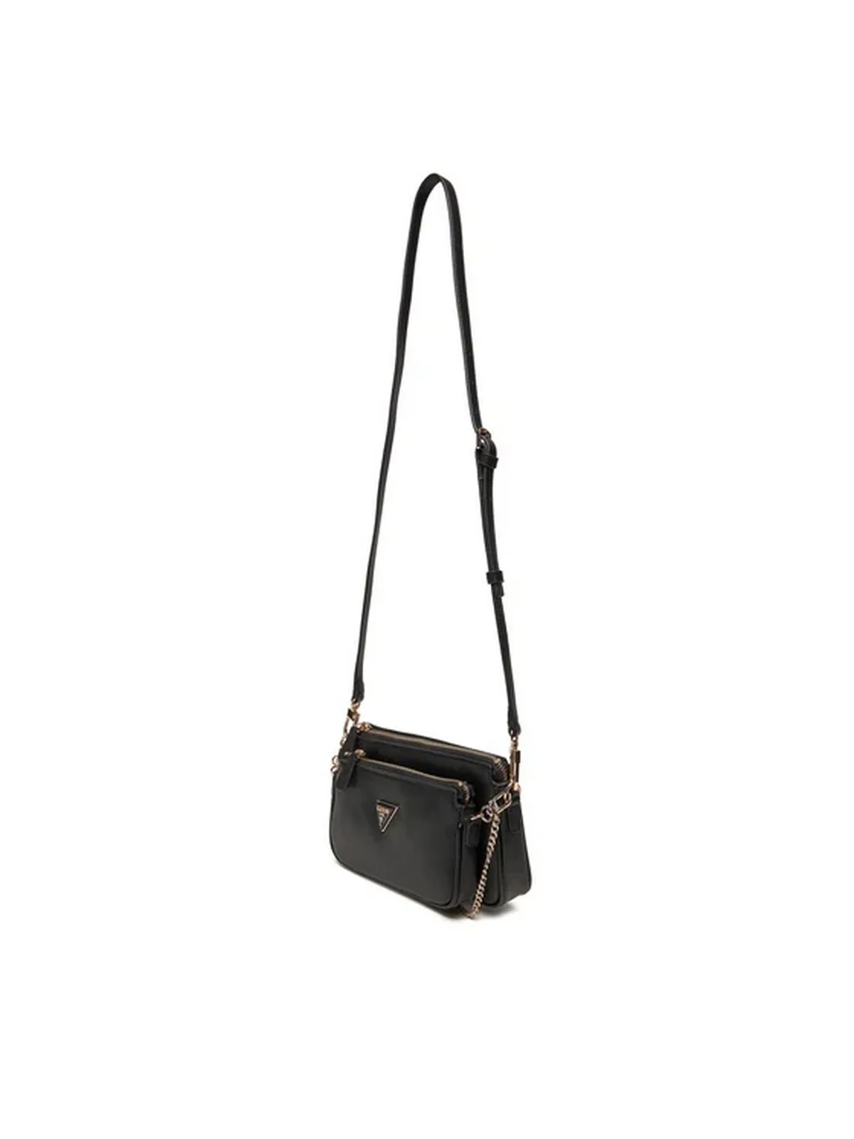 GUESS Borsa Donna NOELLE II DBL POUCH CROSSBODY HWZG96 72710 BLA BLACK - Image 5