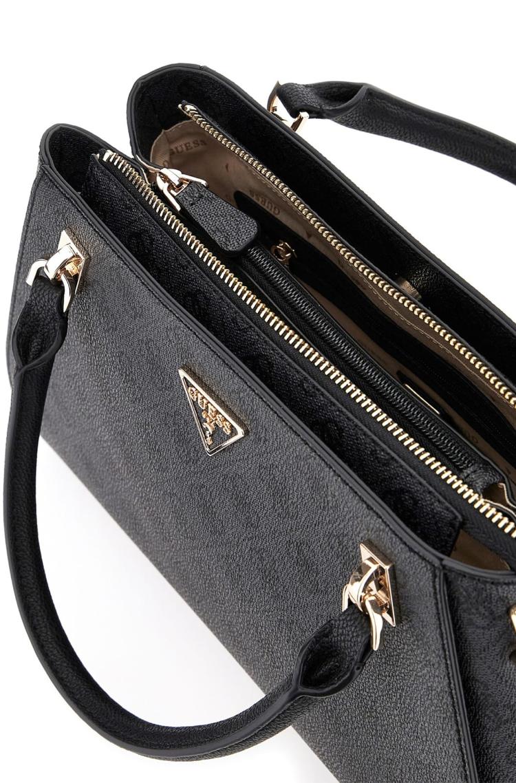 GUESS Borsa Donna NOELLE II LUXURY SATCHEL HWBG96 72070 CLO COAL LOGO - Image 2