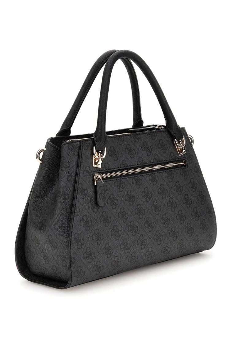 GUESS Borsa Donna NOELLE II LUXURY SATCHEL HWBG96 72070 CLO COAL LOGO - Image 3