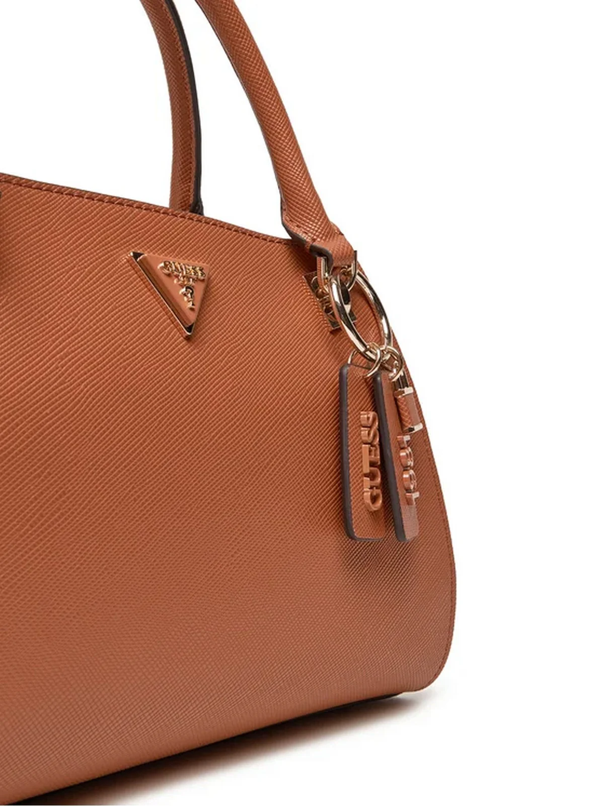 GUESS Borsa Donna NOELLE II LUXURY SATCHEL HWZG96 72070 LGC LIGHT COGNAC - Image 3