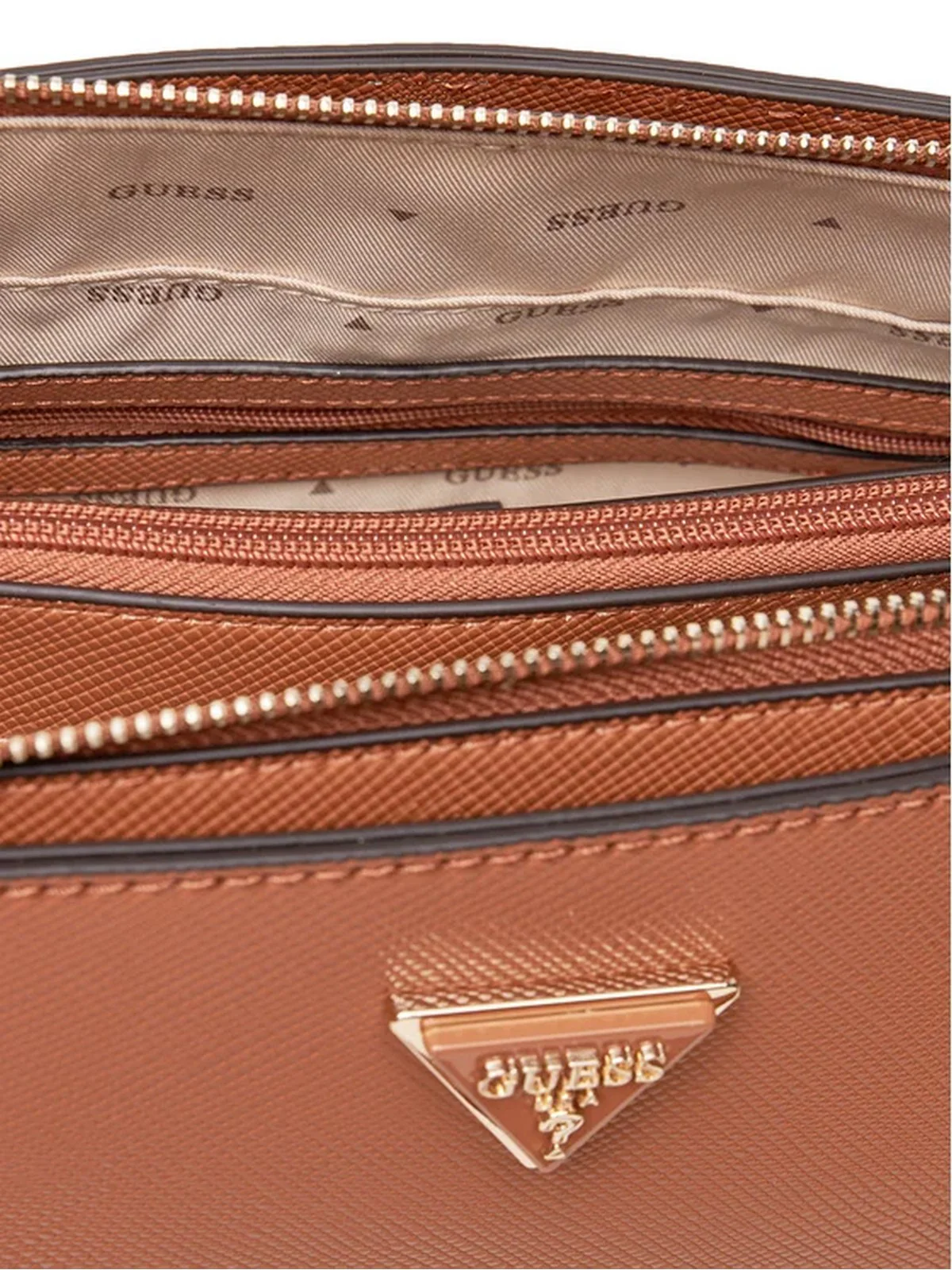 GUESS Borsa Donna NOELLE II LUXURY SATCHEL HWZG96 72070 LGC LIGHT COGNAC - Image 4