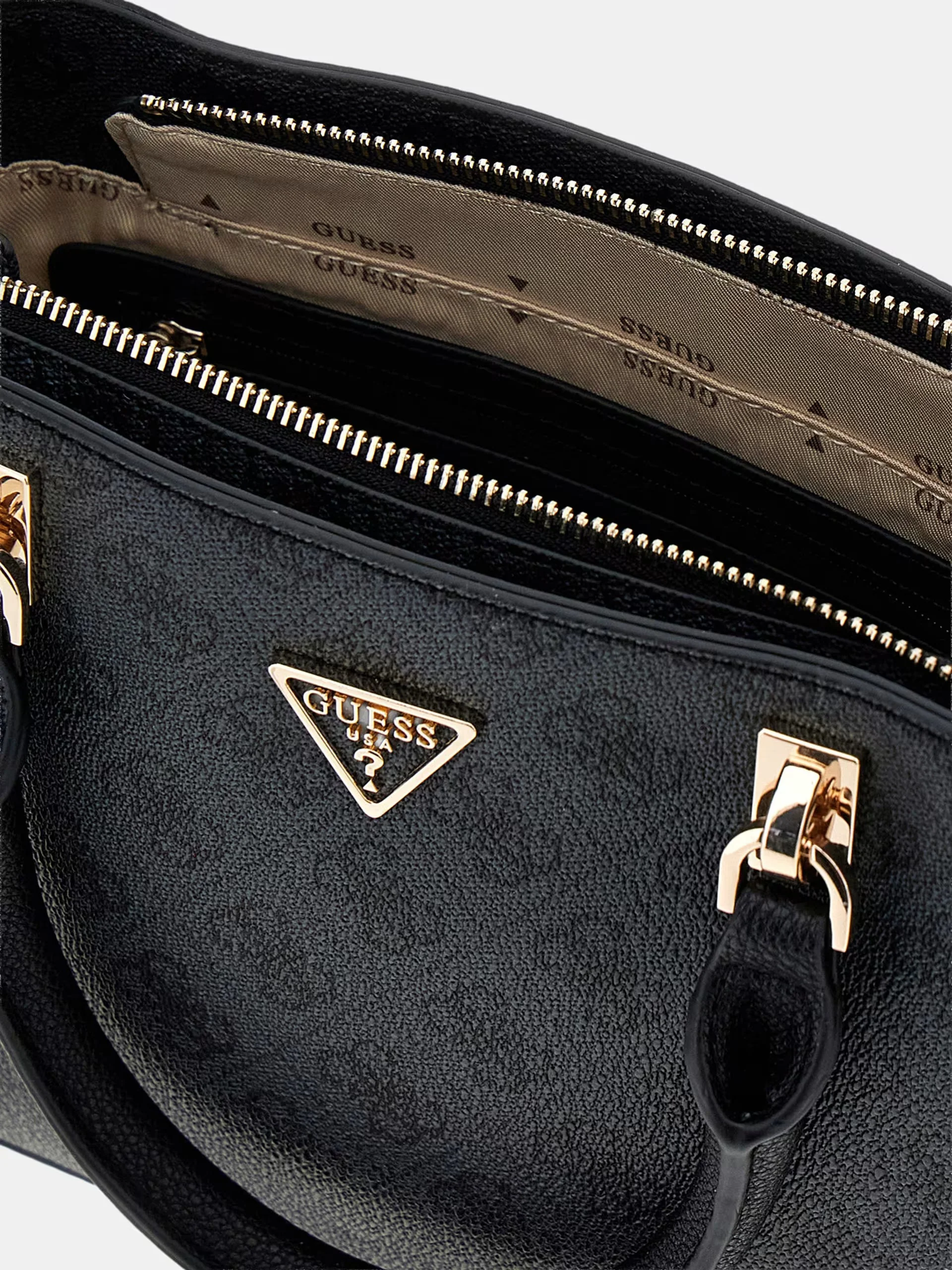 GUESS Borsa Donna NOELLE II SML MULTI COMP STCHL HWBG96 72050 CLO COAL LOGO - Image 3