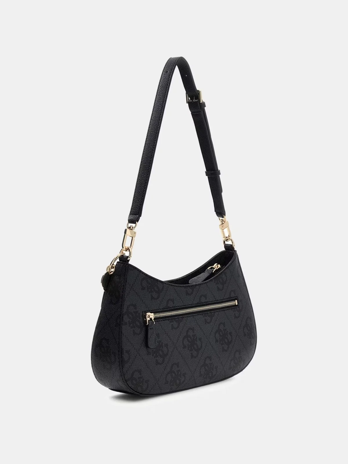GUESS Borsa Donna NOELLE II TOP ZIP SHOULDER BAG HWSO96 72180 CLO COAL LOGO - Image 3