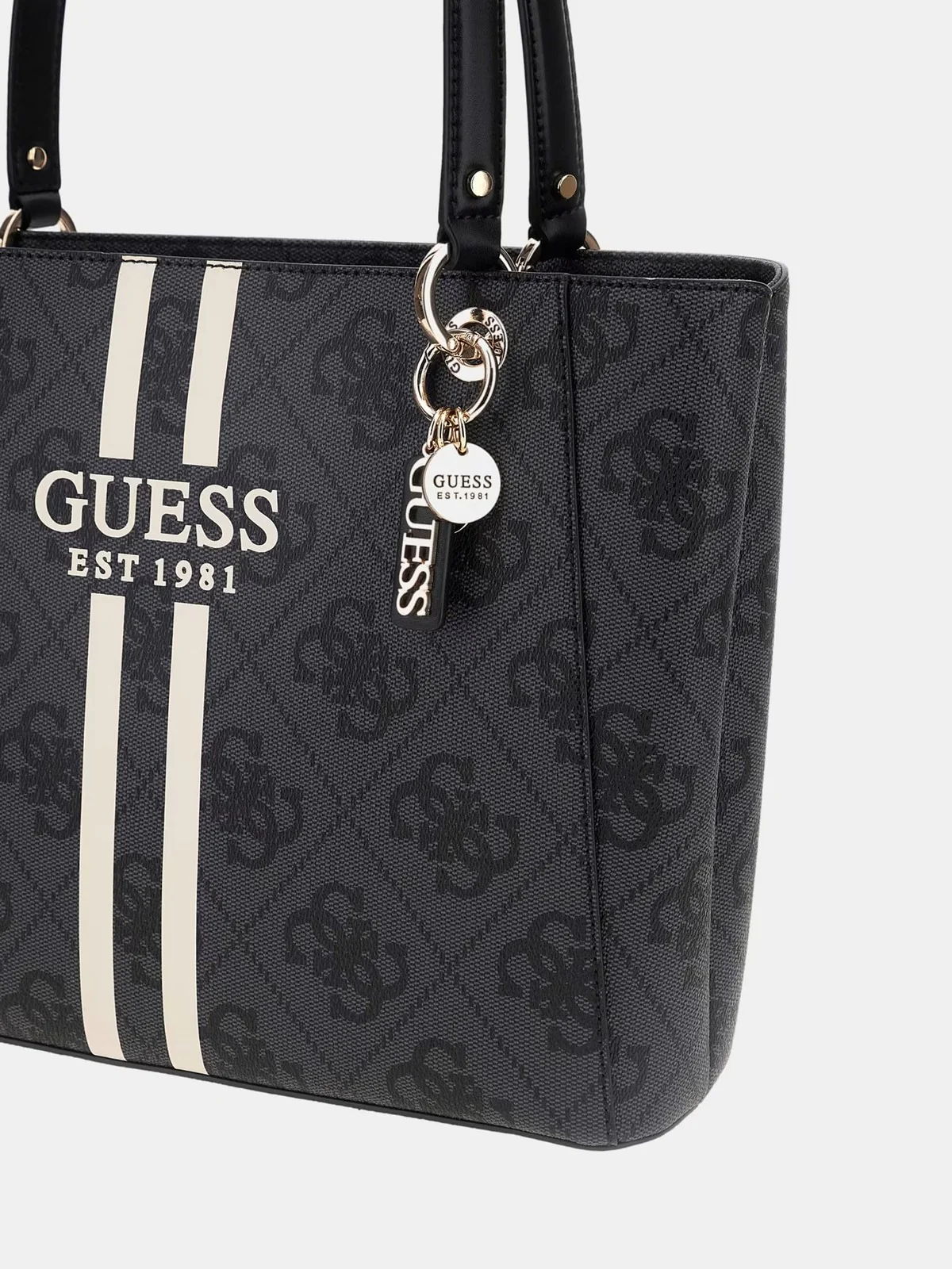 GUESS Borsa Donna NOELLE II TOTE HWOS96 72250 CLO COAL LOGO - Image 6