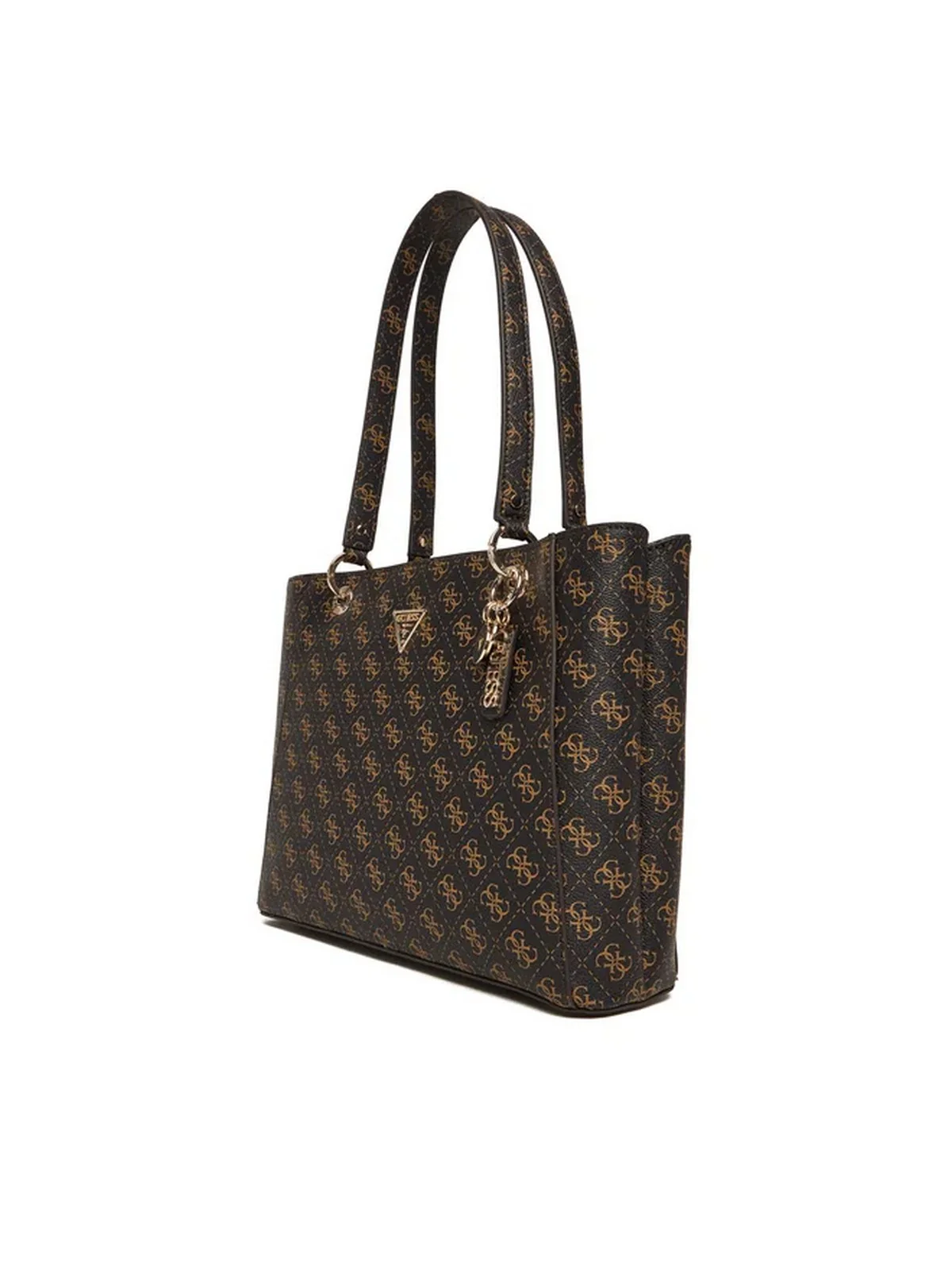 GUESS Borsa Donna NOELLE II TOTE HWQG96 72250 BNL BROWN LOGO - Image 5