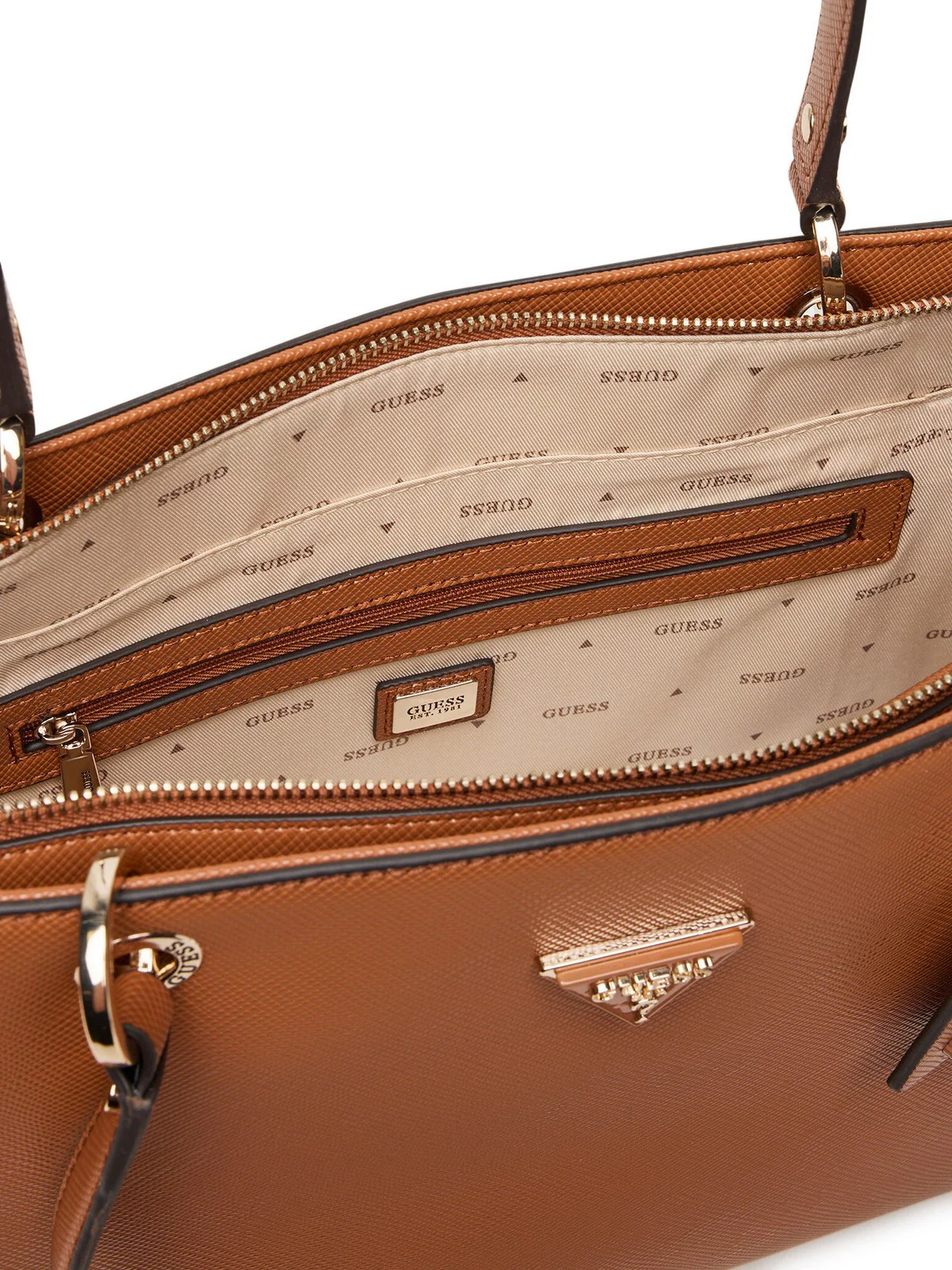 GUESS Borsa Donna NOELLE II TOTE HWZG96 72250 LGC LIGHT COGNAC - Image 2