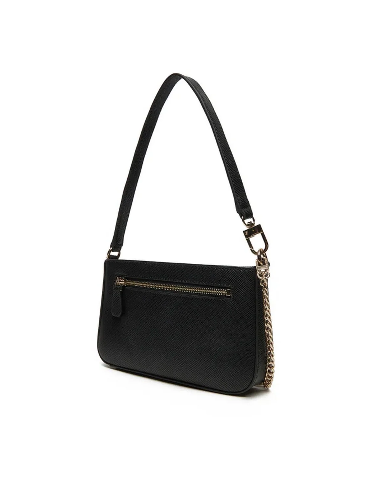 GUESS Borsa Donna NOELLE MINI TOP ZIP SHOULDER HWZG78 79720 BLA Nero - Image 3