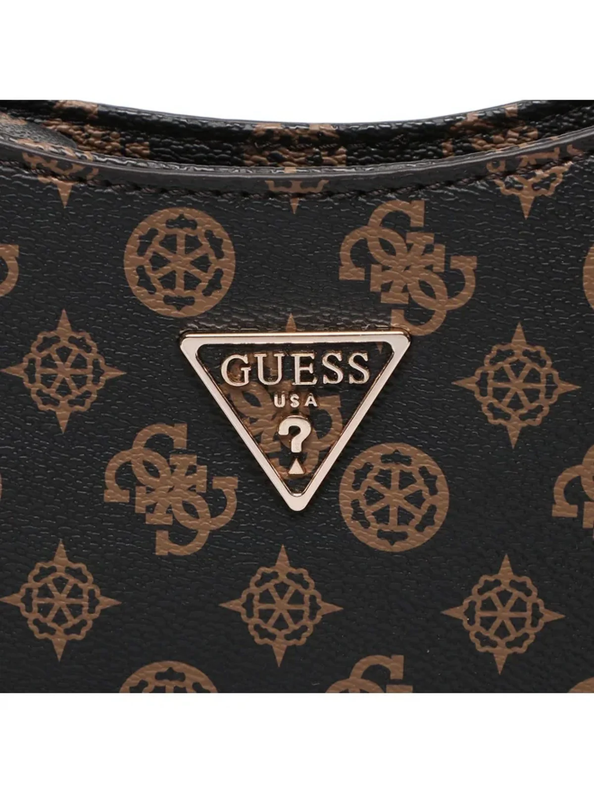 GUESS Borsa Donna NOELLE TOP ZIP SHOULDER BAG HWPZ78 79180 MLO Marrone - Image 2