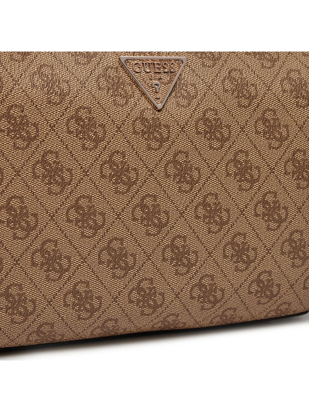 GUESS Borsa Donna NOELLE TRI COMPARTMENT XBODY HWBG78 79120 LGW LATTE LOGO/BROWN - Image 3